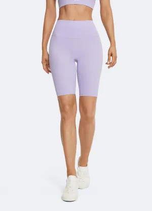 Stretch Fit Windproof Design Lavender Bike Shorts