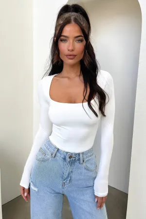 Breathable New Nalia Bodysuit - White