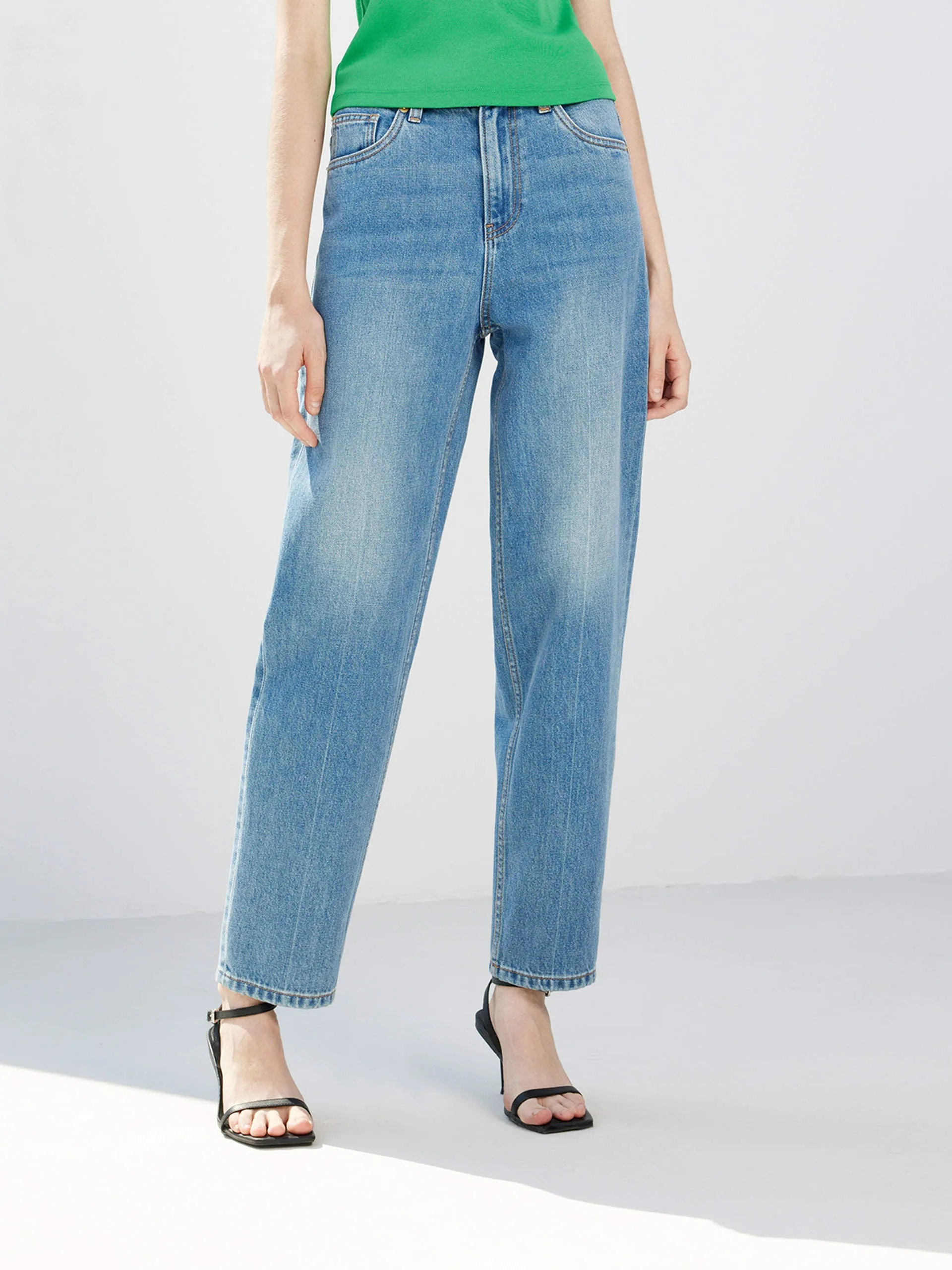 Cotton Tapered Jeans Traveler Gear Stretch Creative Look