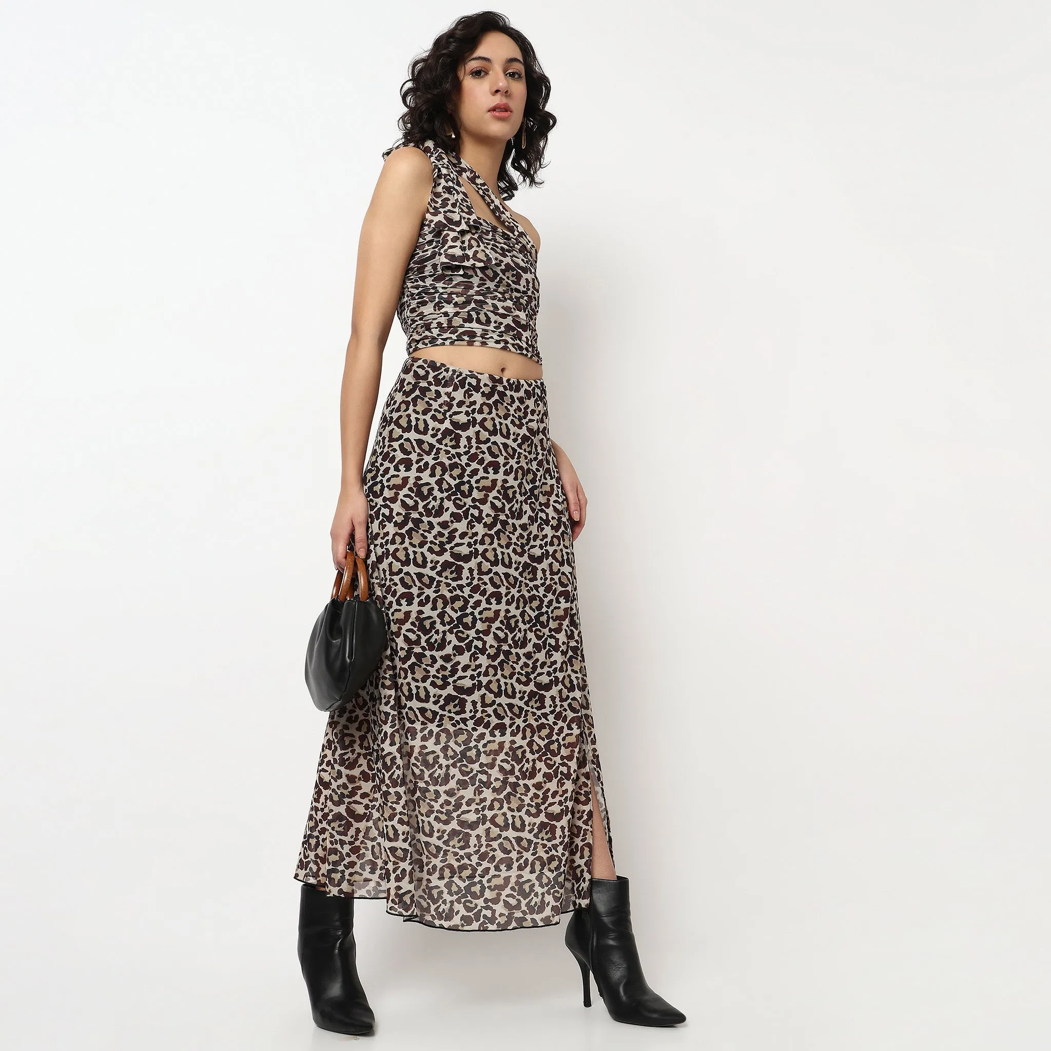 Animal Print Skirt QuickRelease Closure Thermal Insulation