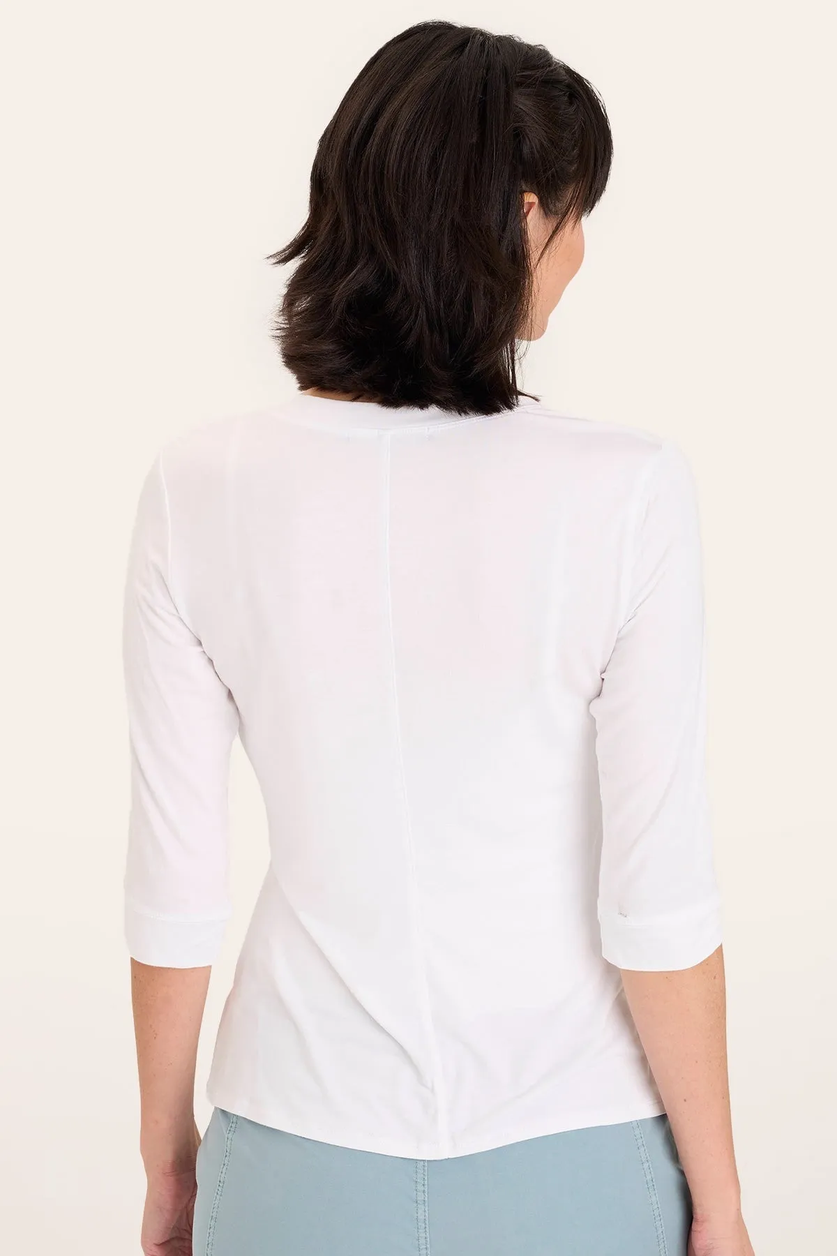 Stretchable Material SeamlessTransition Principle Top