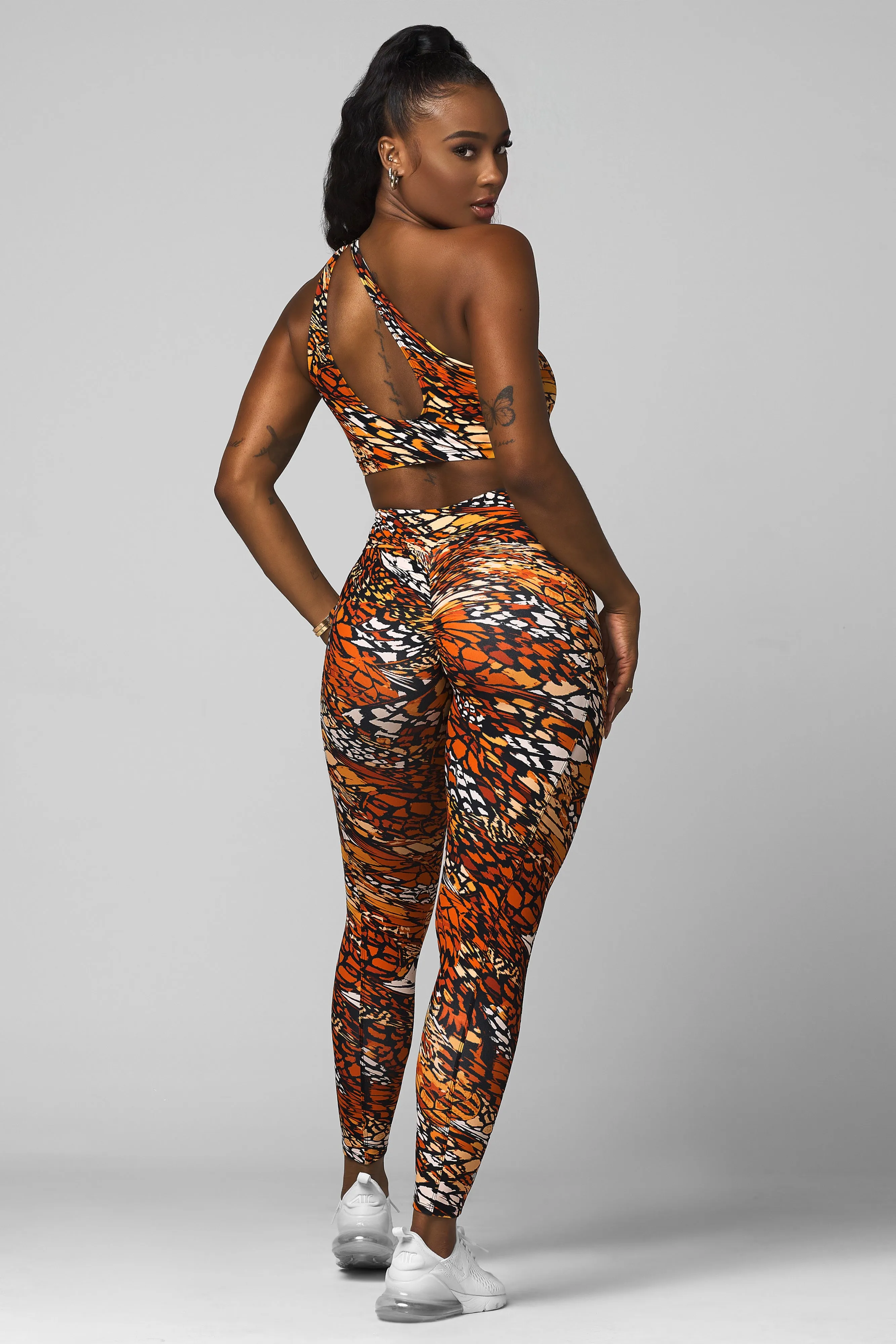 Evolve High Waist Scrunch Legging Cool Nylon