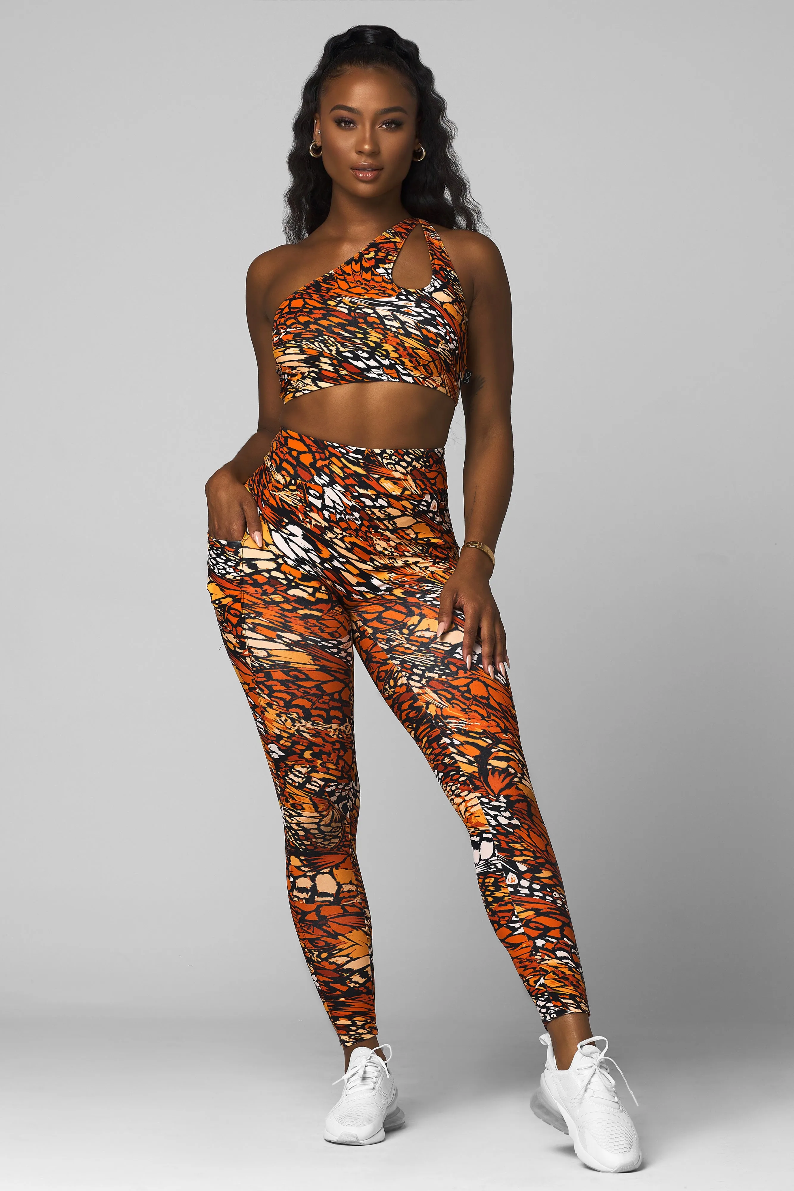Evolve High Waist Scrunch Legging Lightweight Composite