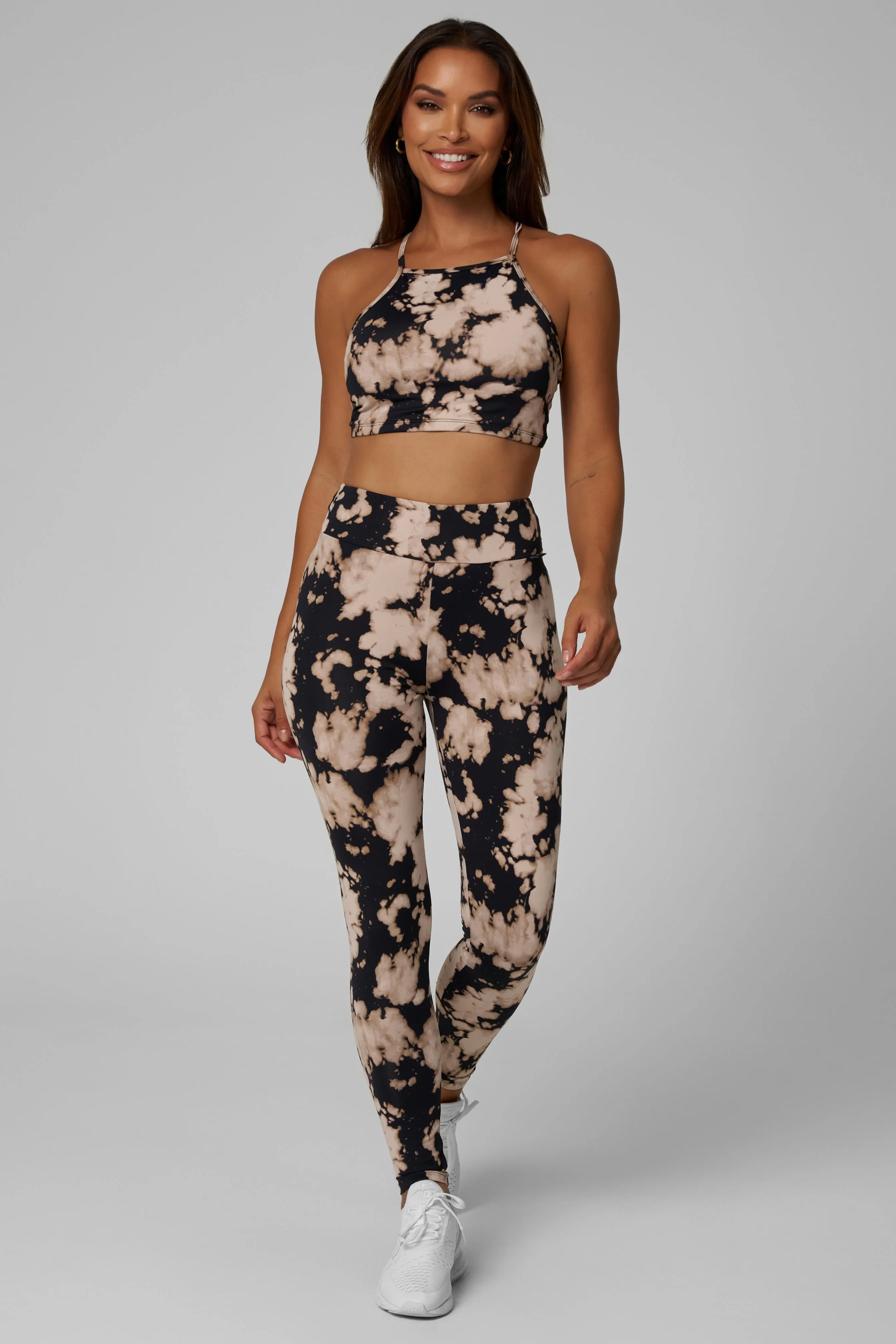 Duality High Waist Scrunch Legging Bold Core Snow Core