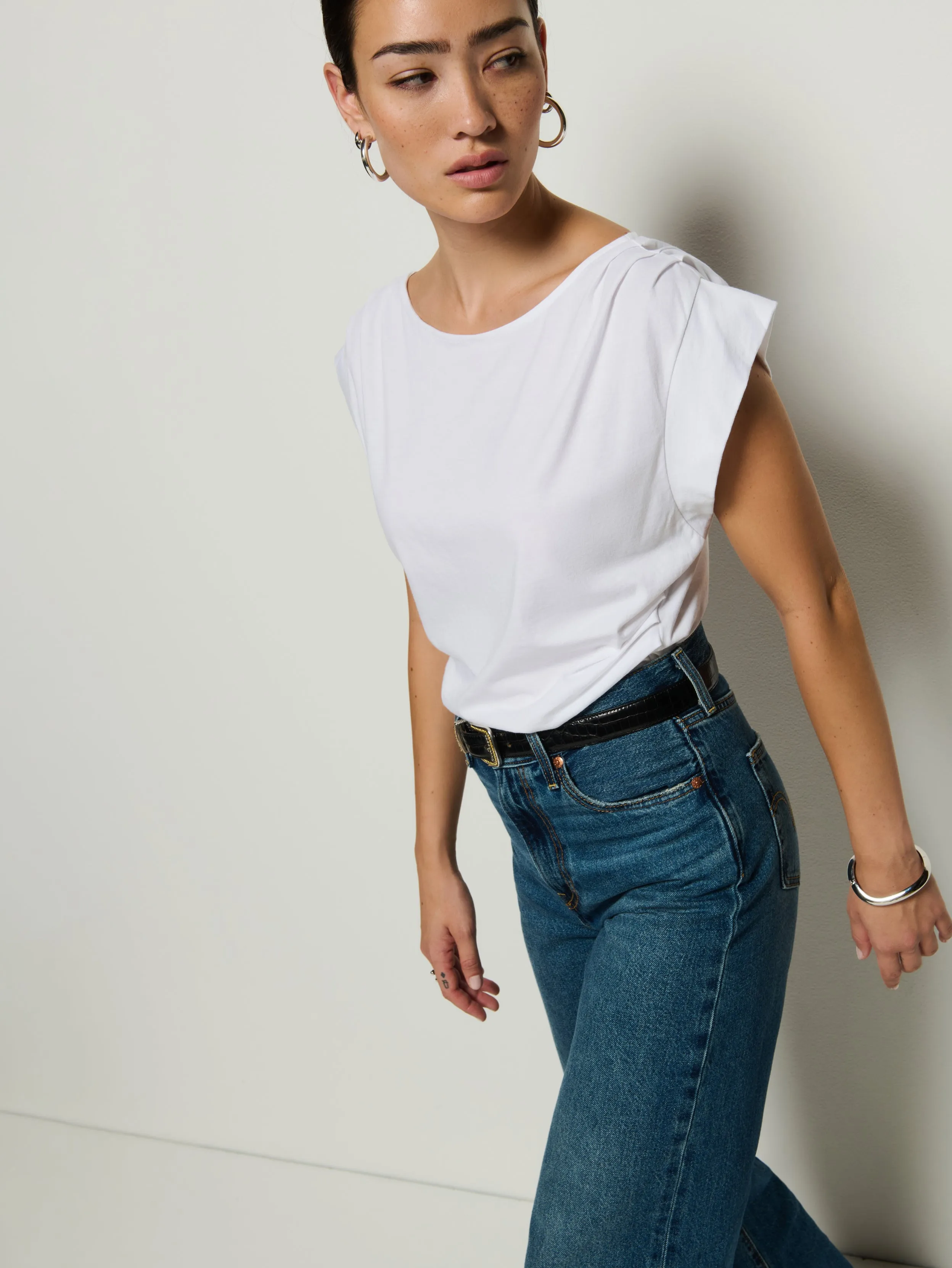 Craft Soul Wool Fit Cerre Cap Sleeve Tee