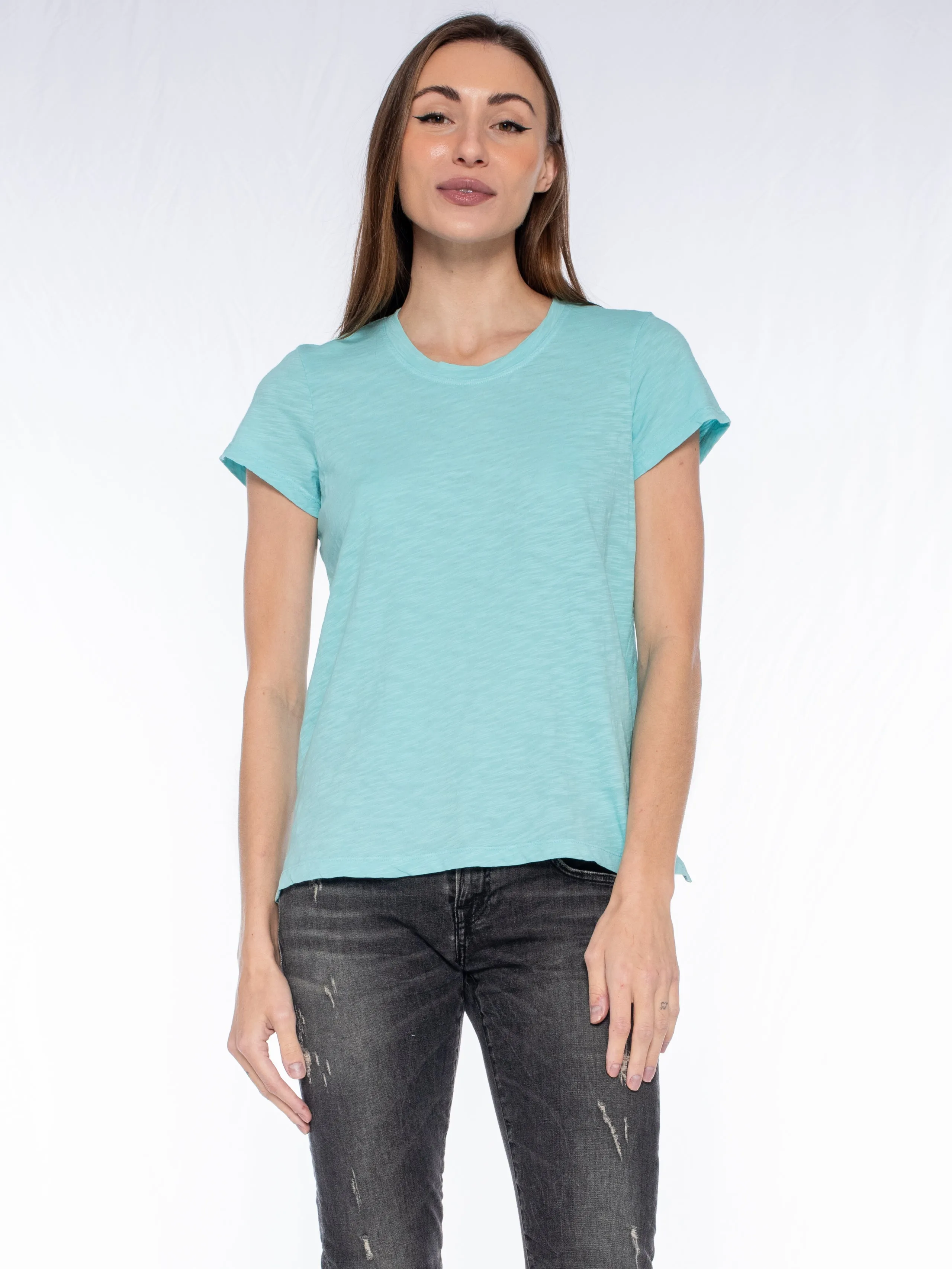 QuickDrying Material Boy Tee Short Sleeve Crew