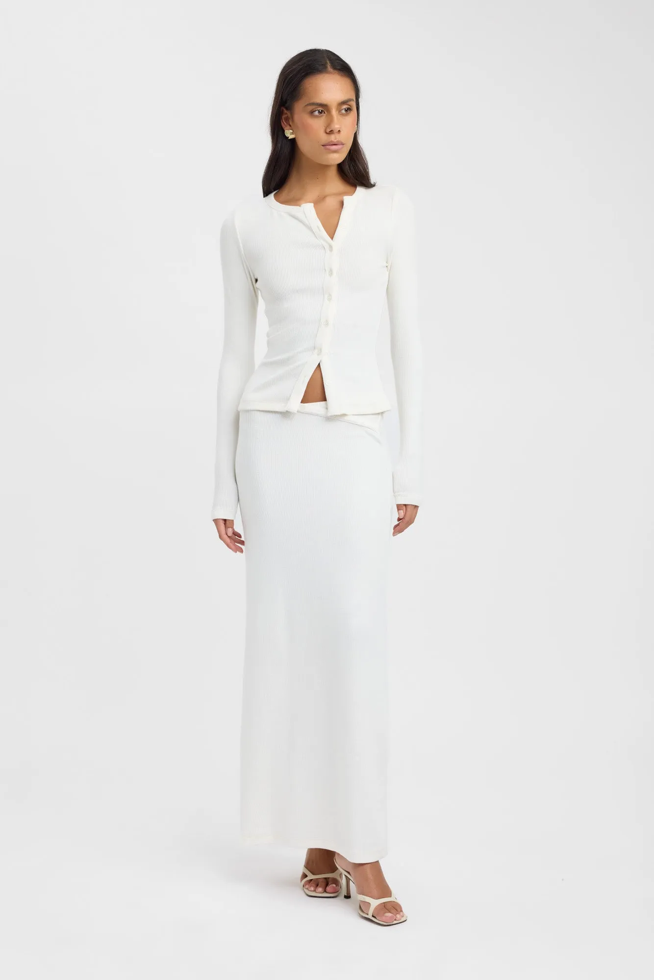 Carter Maxi Skirt Soft Aesthetic