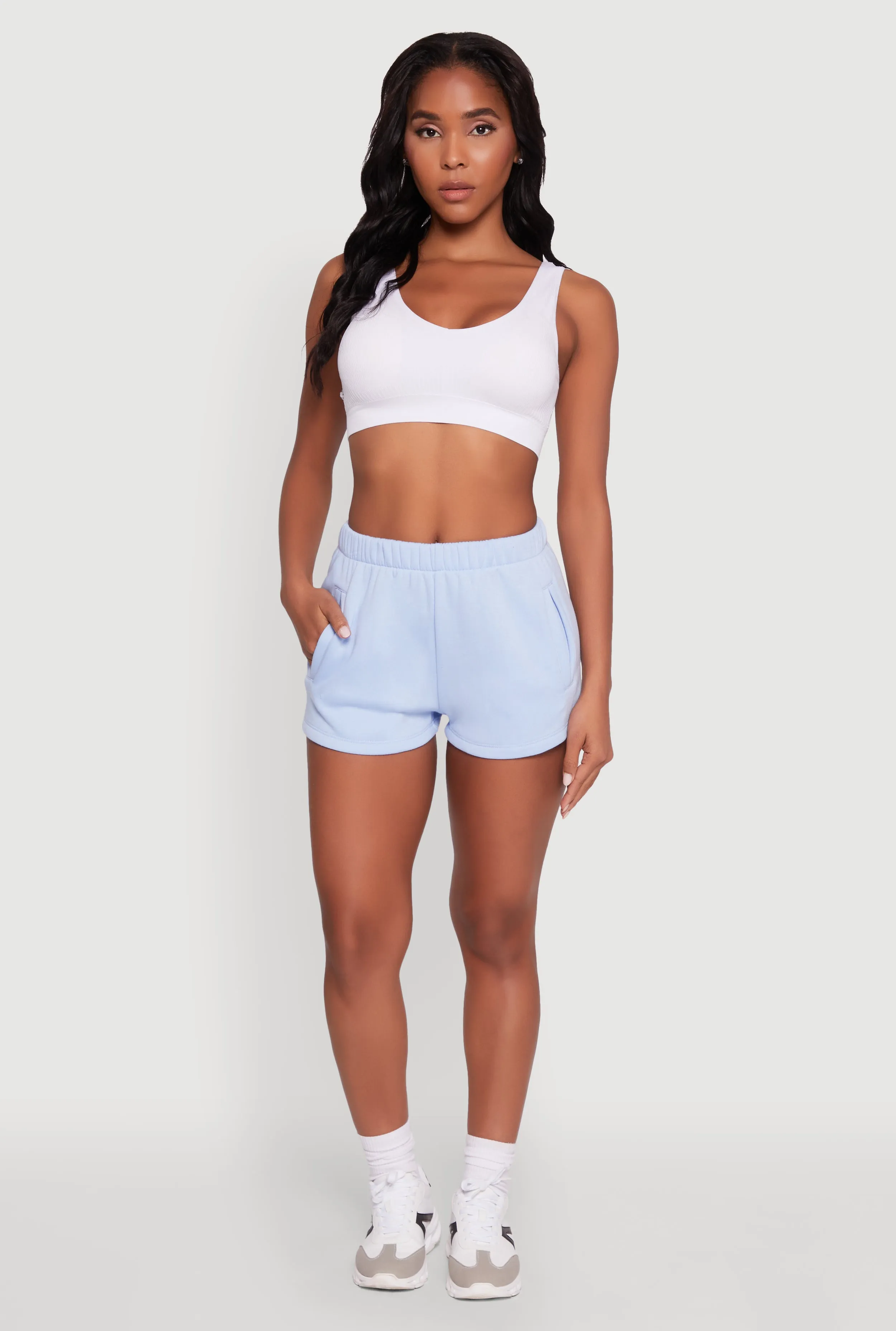 Activewear Fleece Lined Sweatshorts Free Movement Jogging Ready