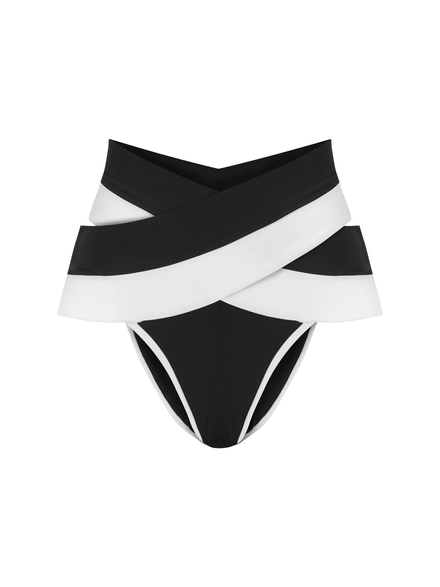 Lucette Double B&W Durable Stitching
