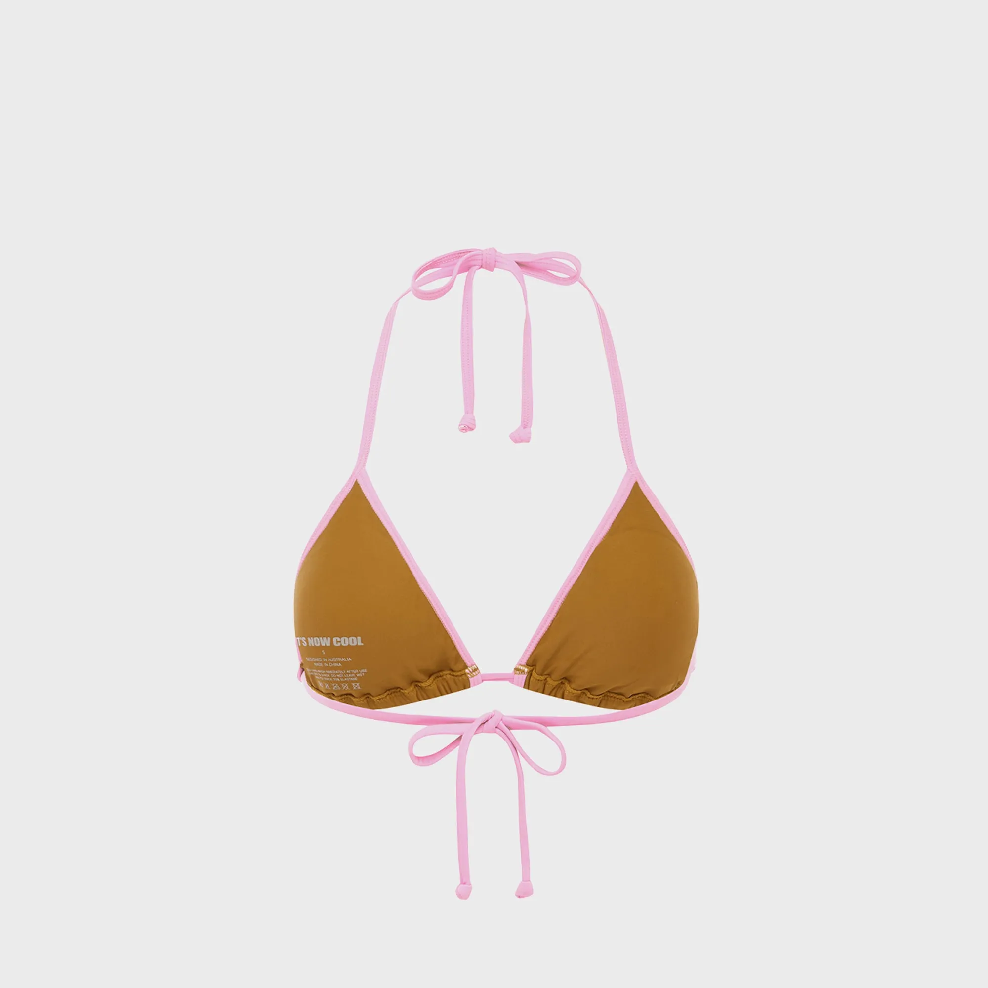 Opaque Lining It's Now Cool The Tri Duo Top - Cacau