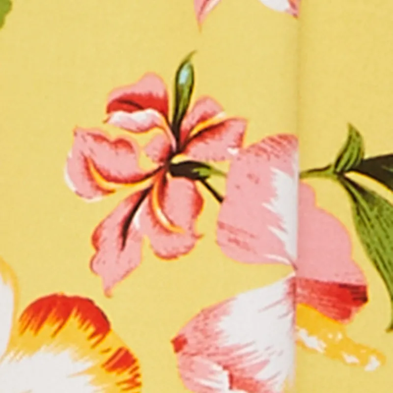 Scene Beat Floral Print V Neck Sundress with Adjustable Straps