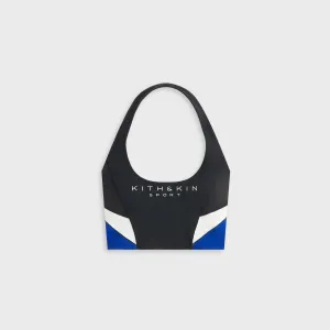 Kith Women Nikki Halter Active Tank - Black Utility - providing Enemy - deterring