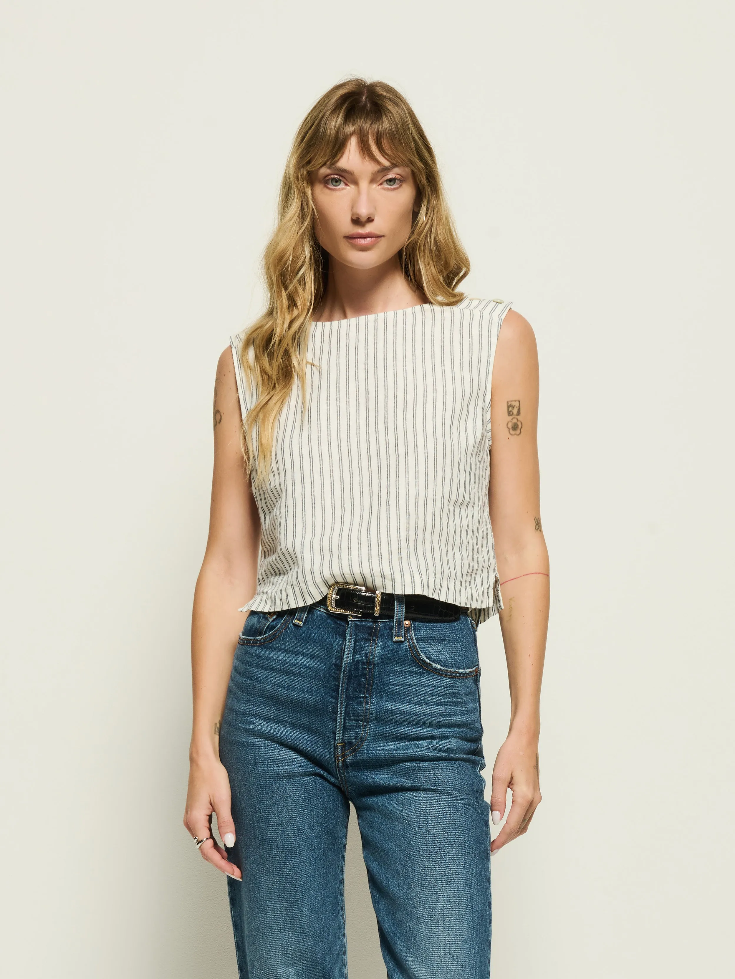 Classic Glow Cara Stripe Tank