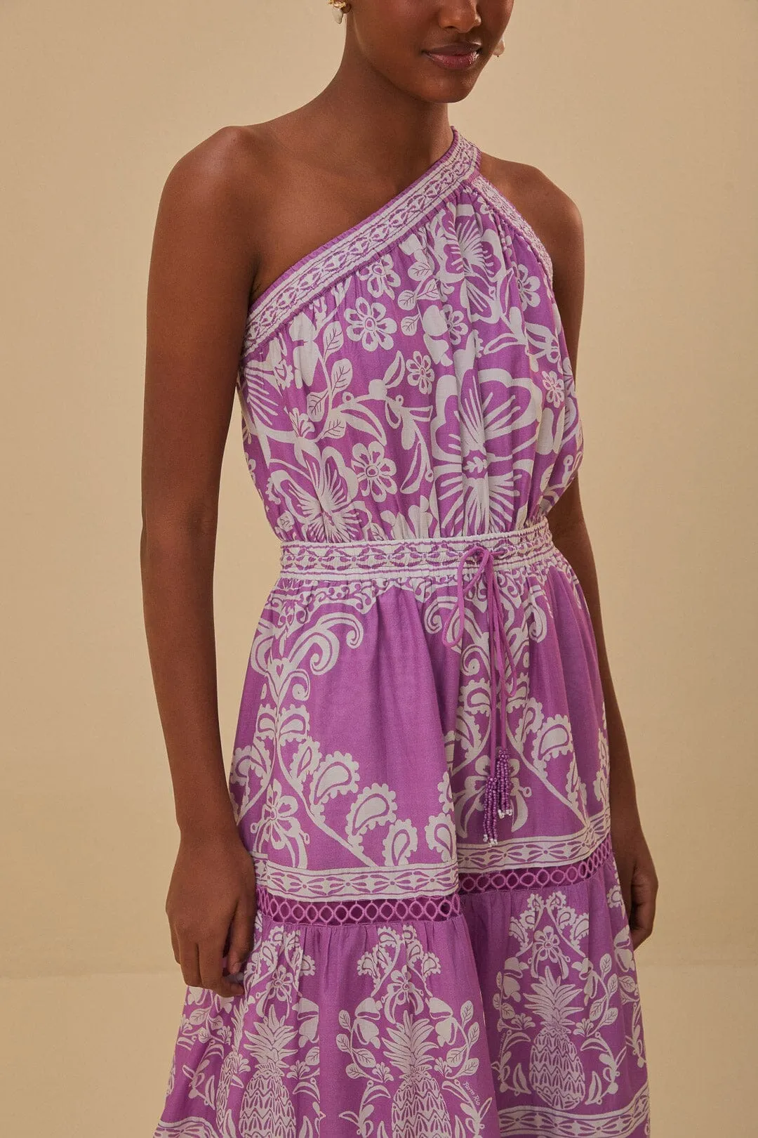 Ruby Glow Lilac Sweet Garden Maxi Dress