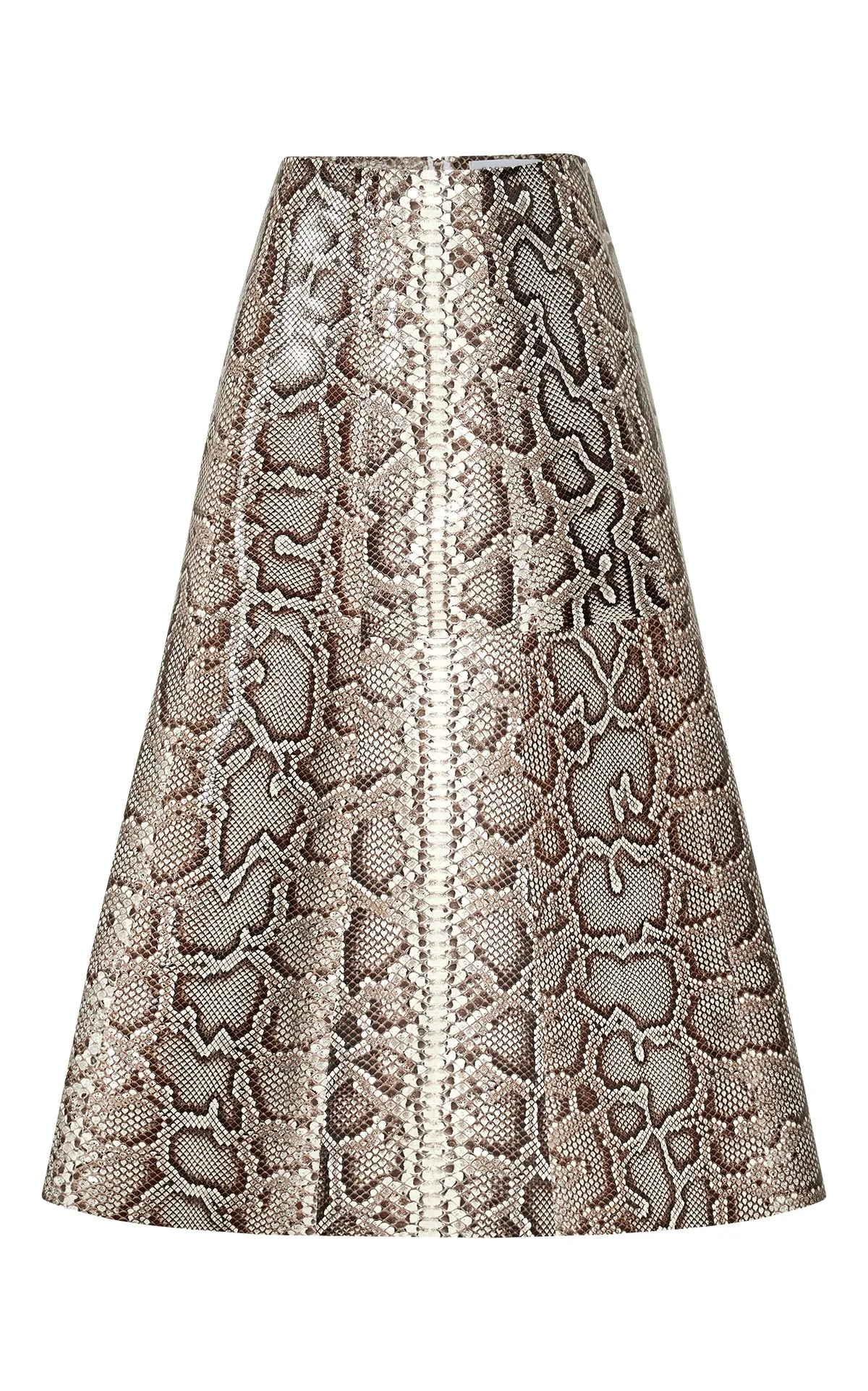 Lavani Skirt in Greyscale Inversa? Snakeskin Gloss Glow