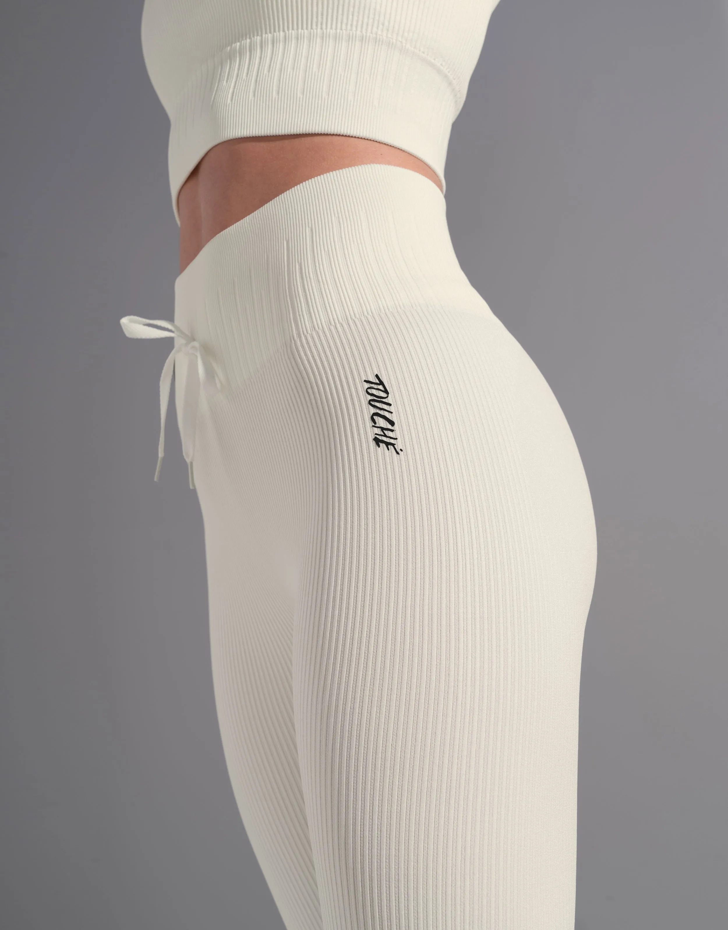 Urban Commuter Home Lounge Airport Travel Unisex Style WHITE CORD SEAMLESS