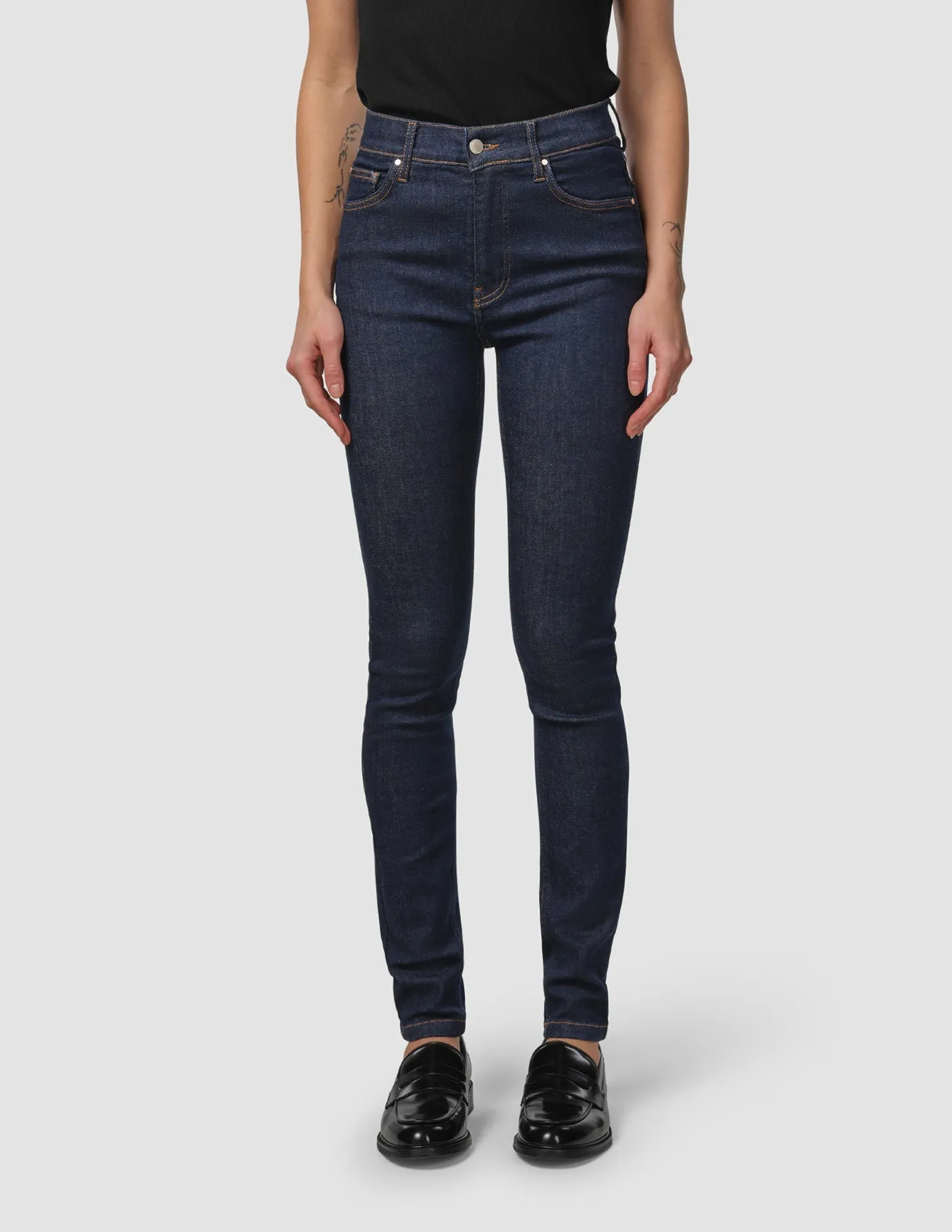 Anytime Fit Sculpt Jeans Slim Dark Blue