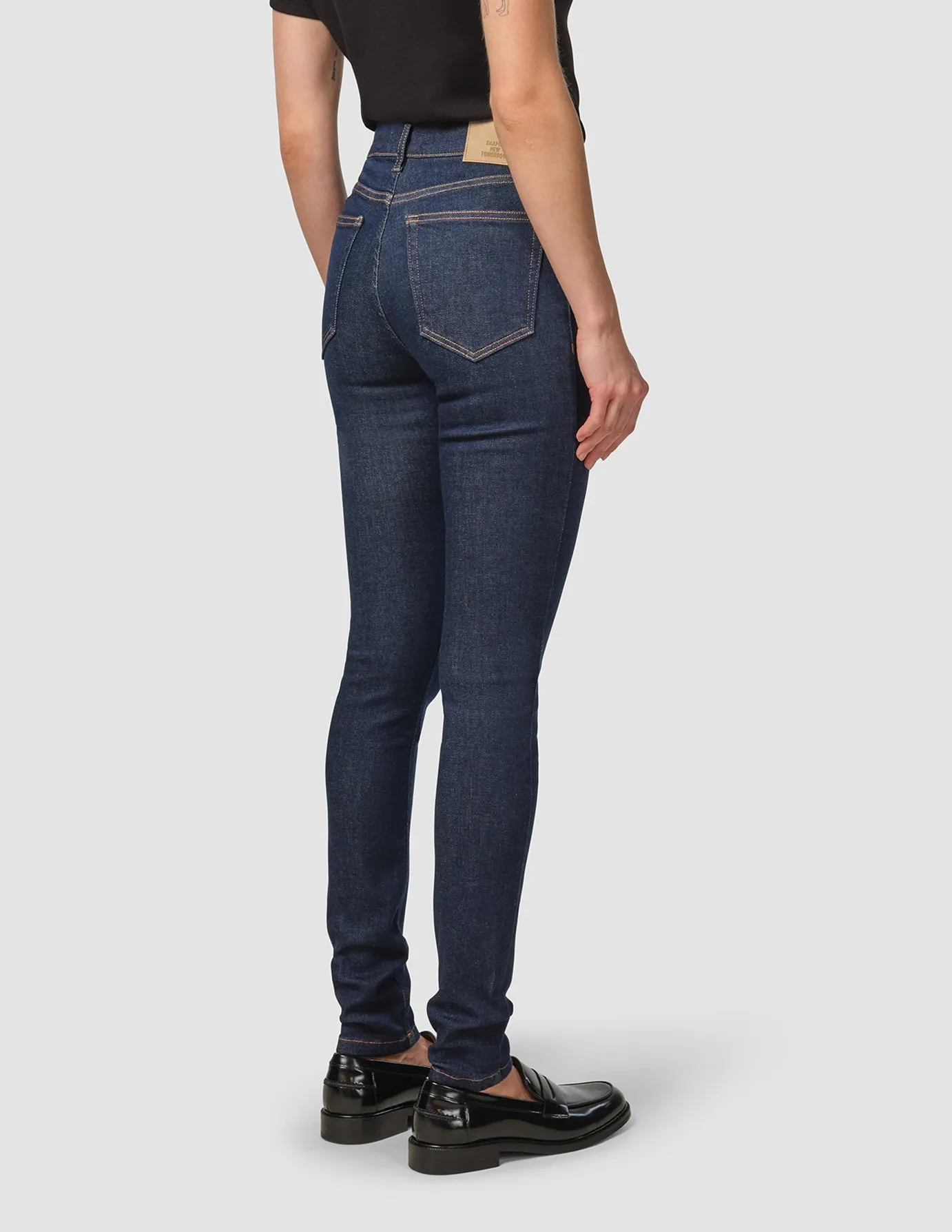 Sculpt Jeans Slim Dark Blue Spring Mood Elegant City Walk Stretch Soft