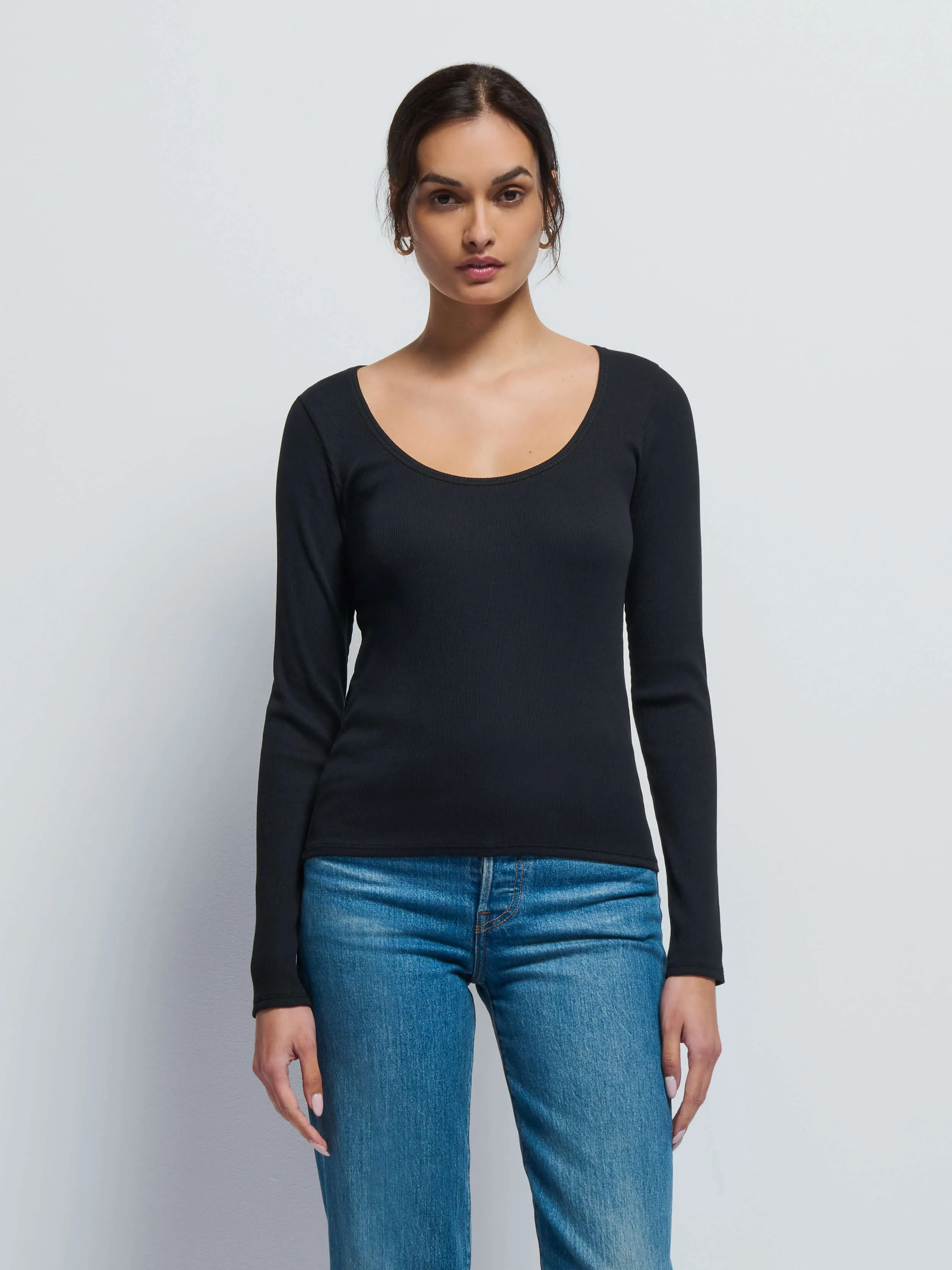 Elaine Long Sleeve Recycled Polyester Blend