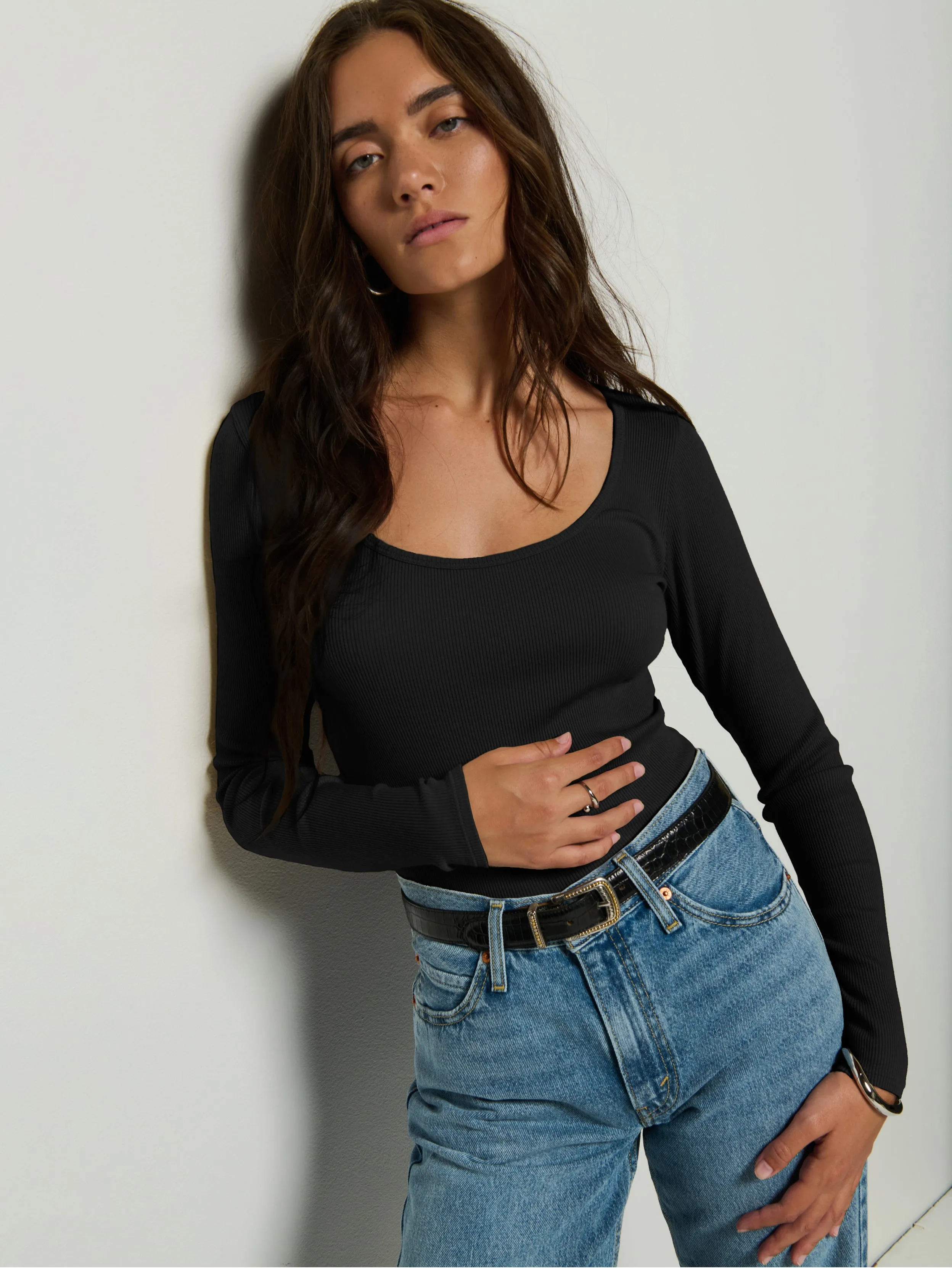 british retro QuickRelease Closures Elaine Long Sleeve