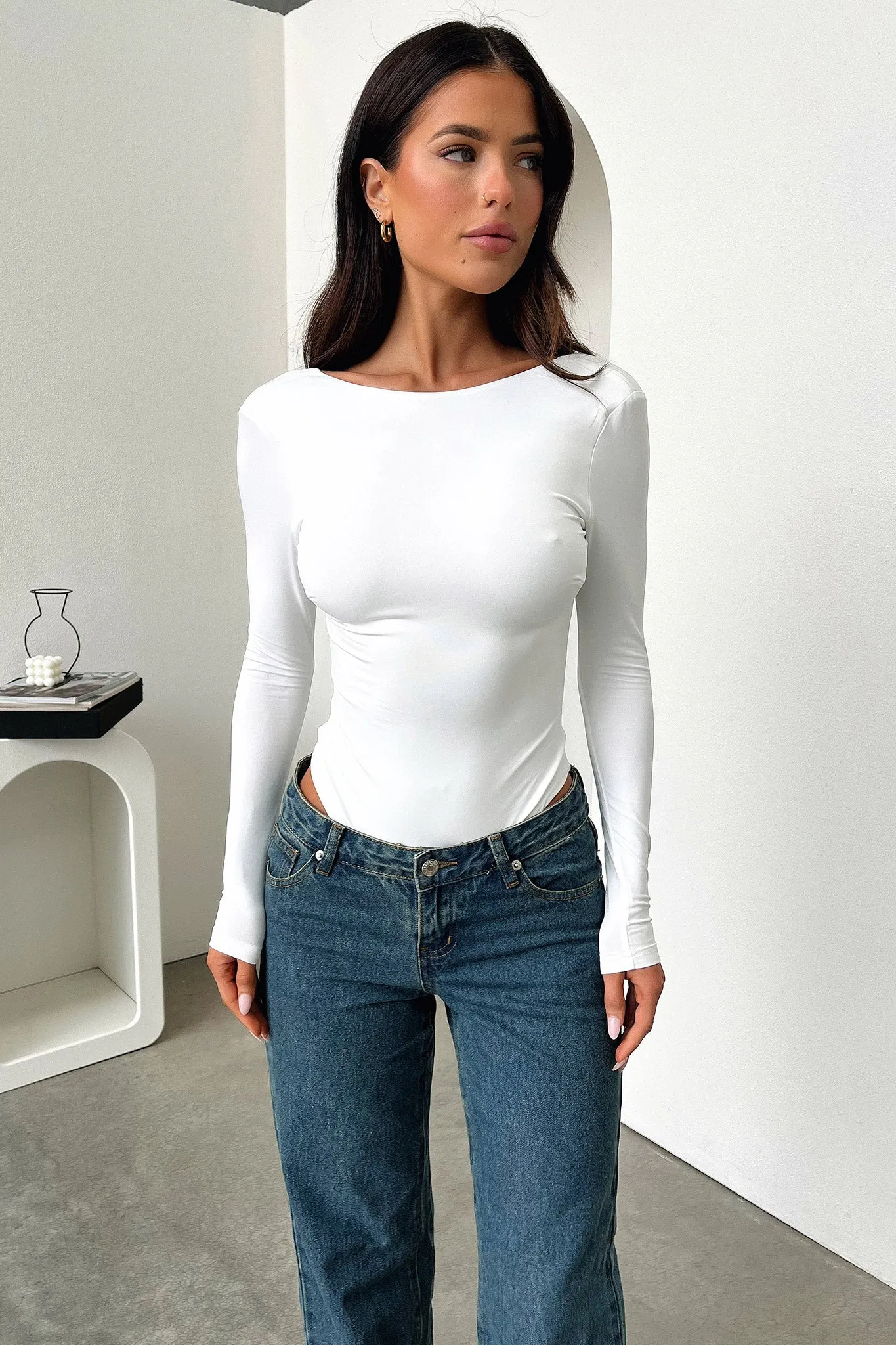 Eve Bodysuit - White Wedding Versatile Bold Traveler