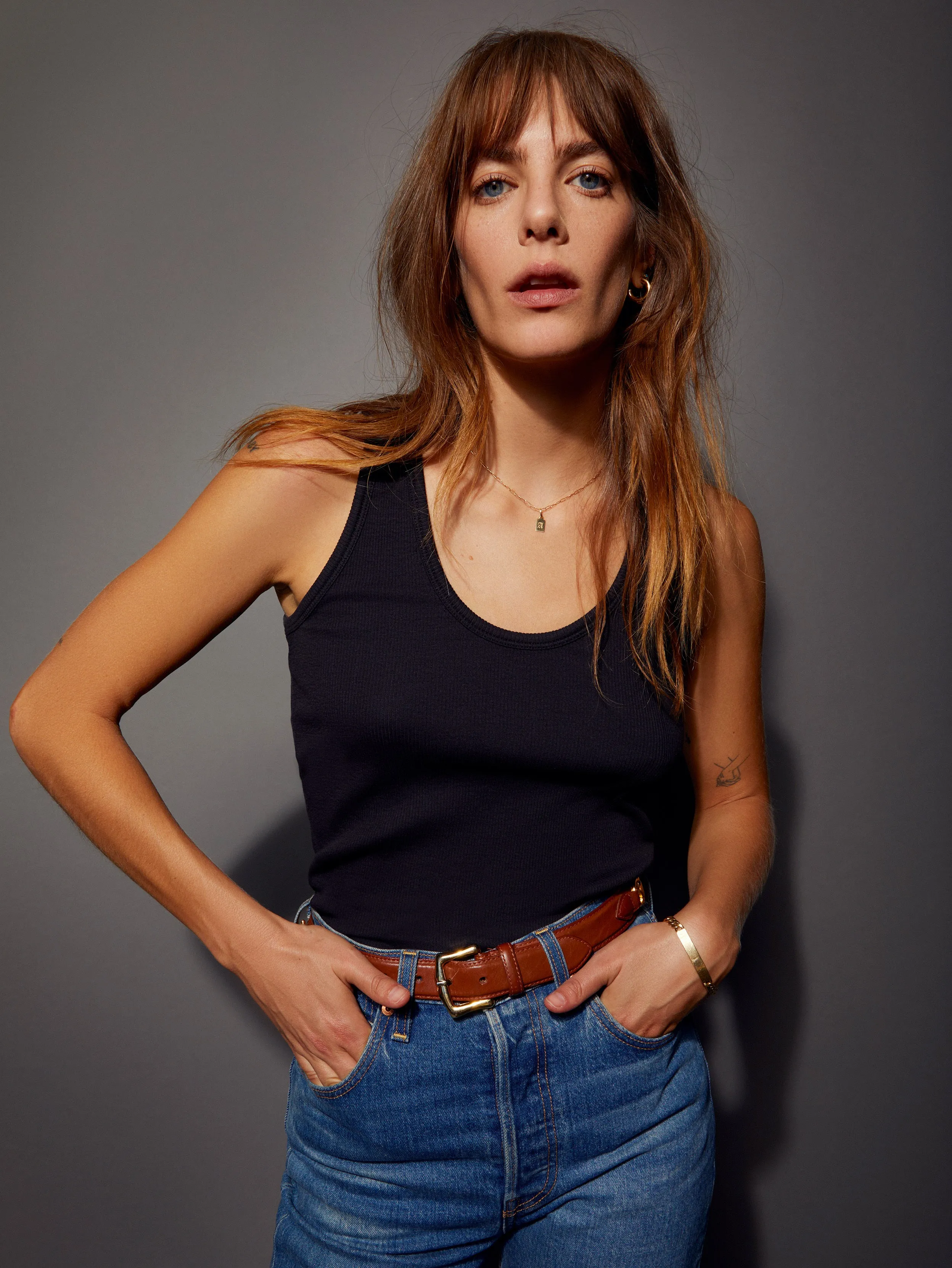 Placket Closure ShrinkResistant Stella Tank