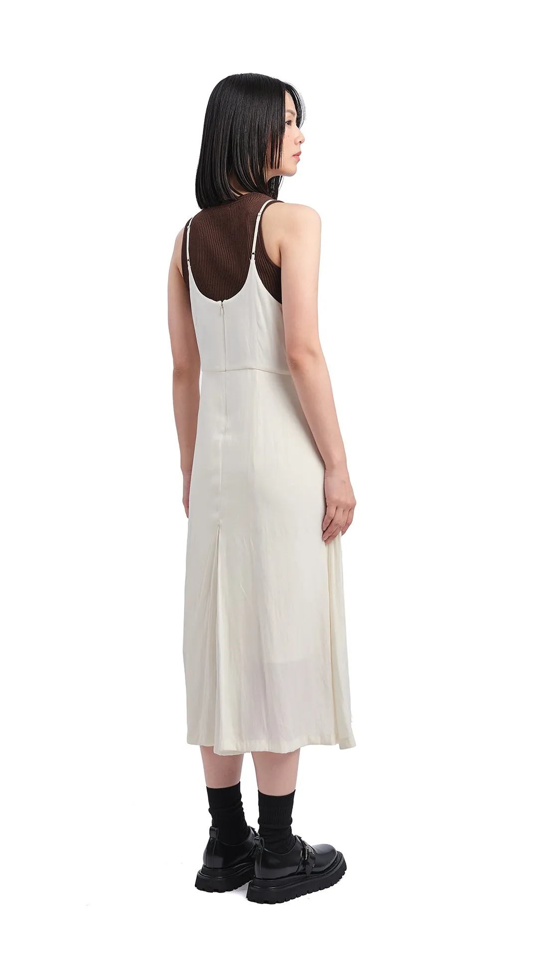 Heart Glow Silky Maxi Dress