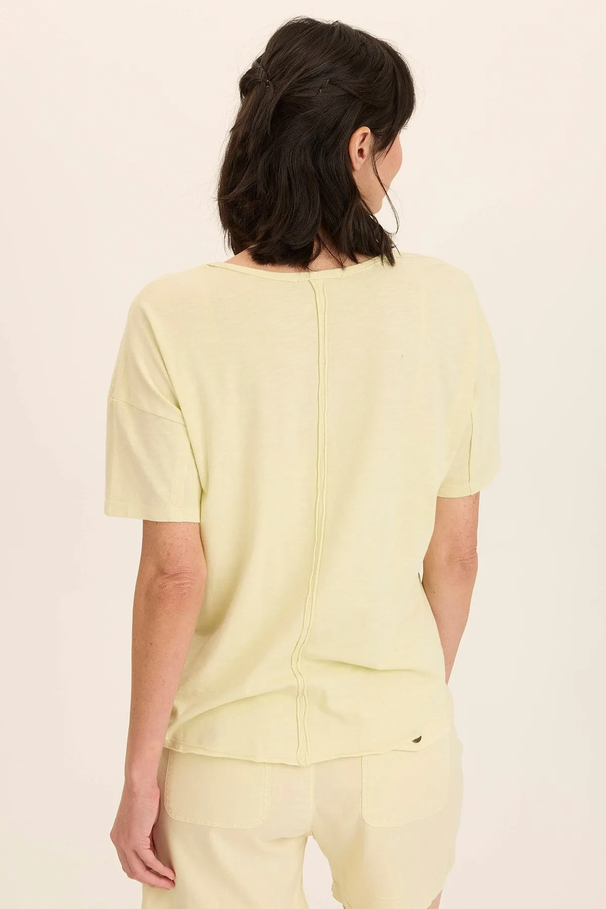 SoftenedEdges Duvall Soft Jersey Oversize Tee