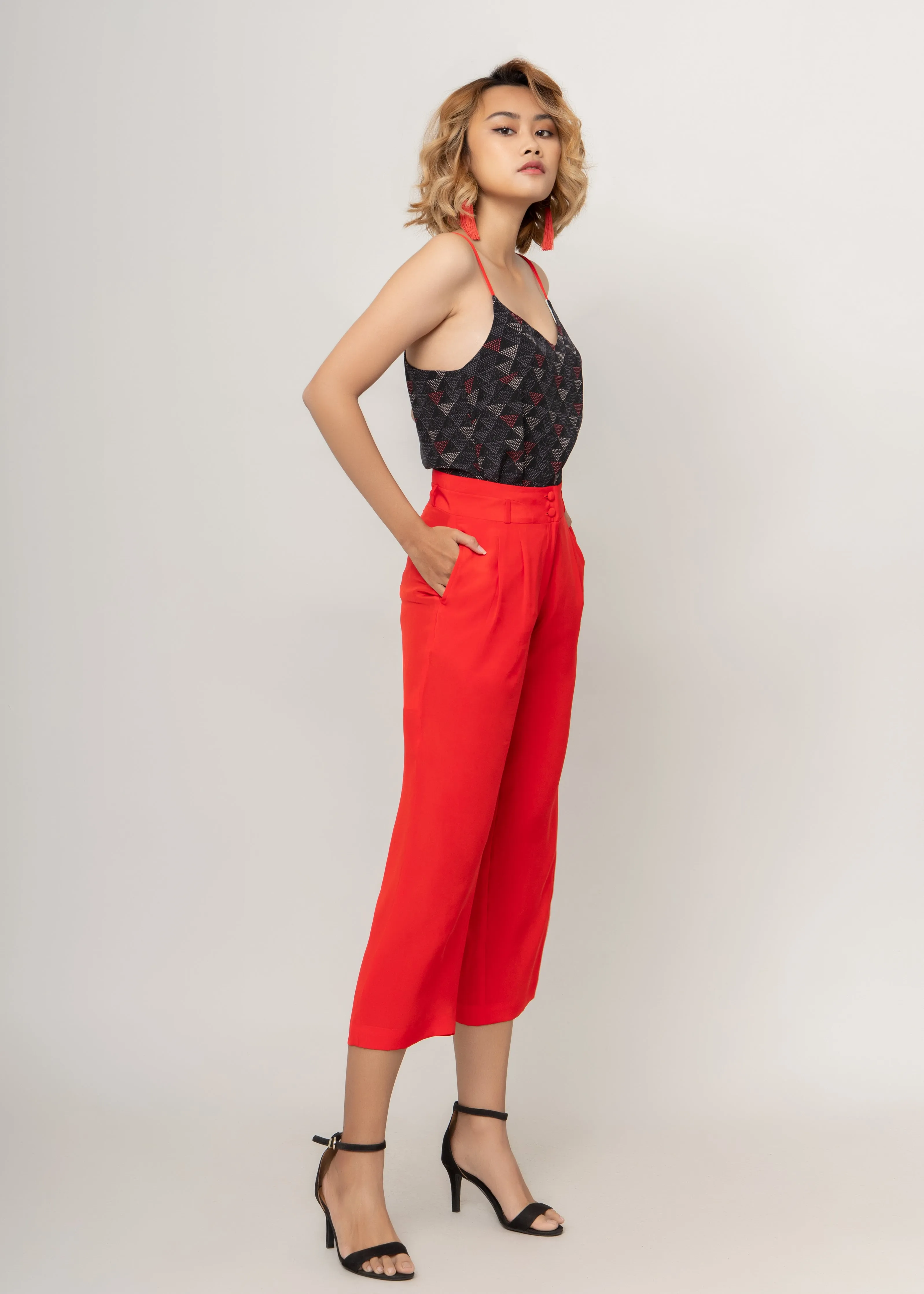 Trend Glow RipstopFabric KUMQUAT - BATIKA