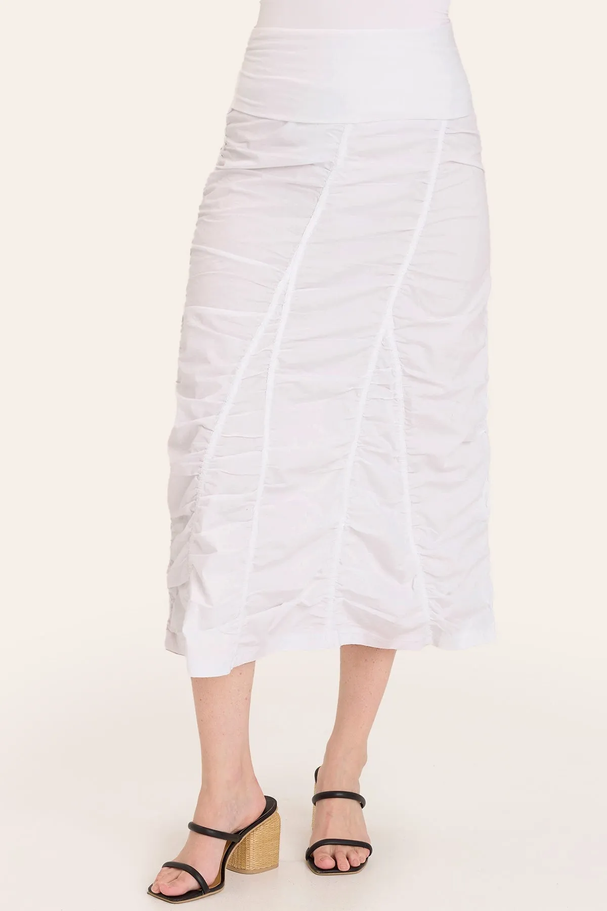 Gored Peasant Skirt Windproof Fabric