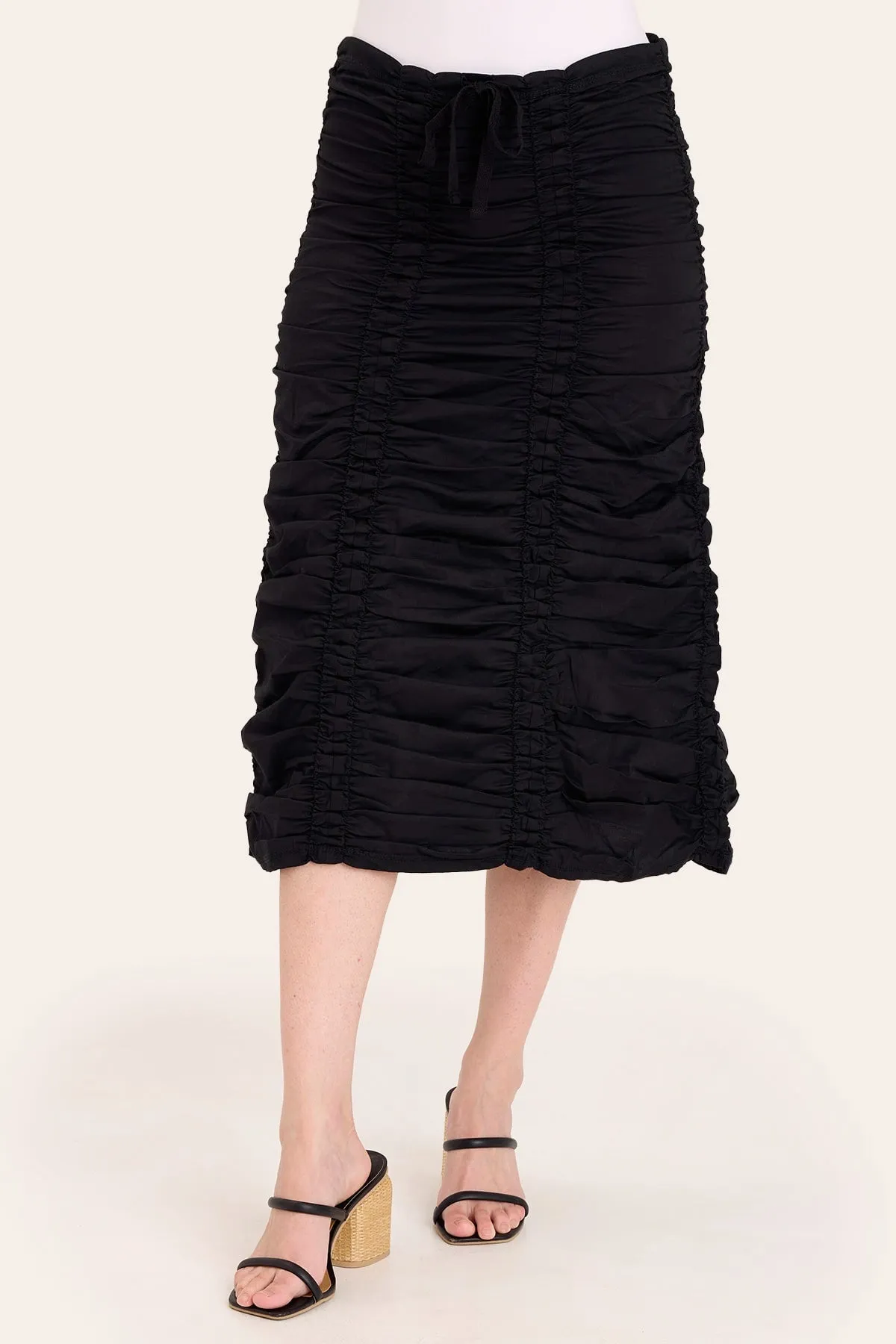 Legend Glow Double Shirred Panel Skirt