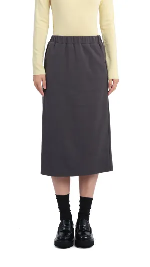 Pencil Split Skirt Built In Shorts