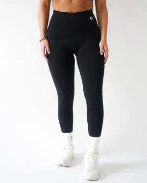 Onyx High Rise Leggings - Black No irritation Pro Athlete Travel Outfit