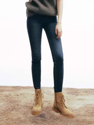 Relaxed Style Bold High Rise Skinny Jeans