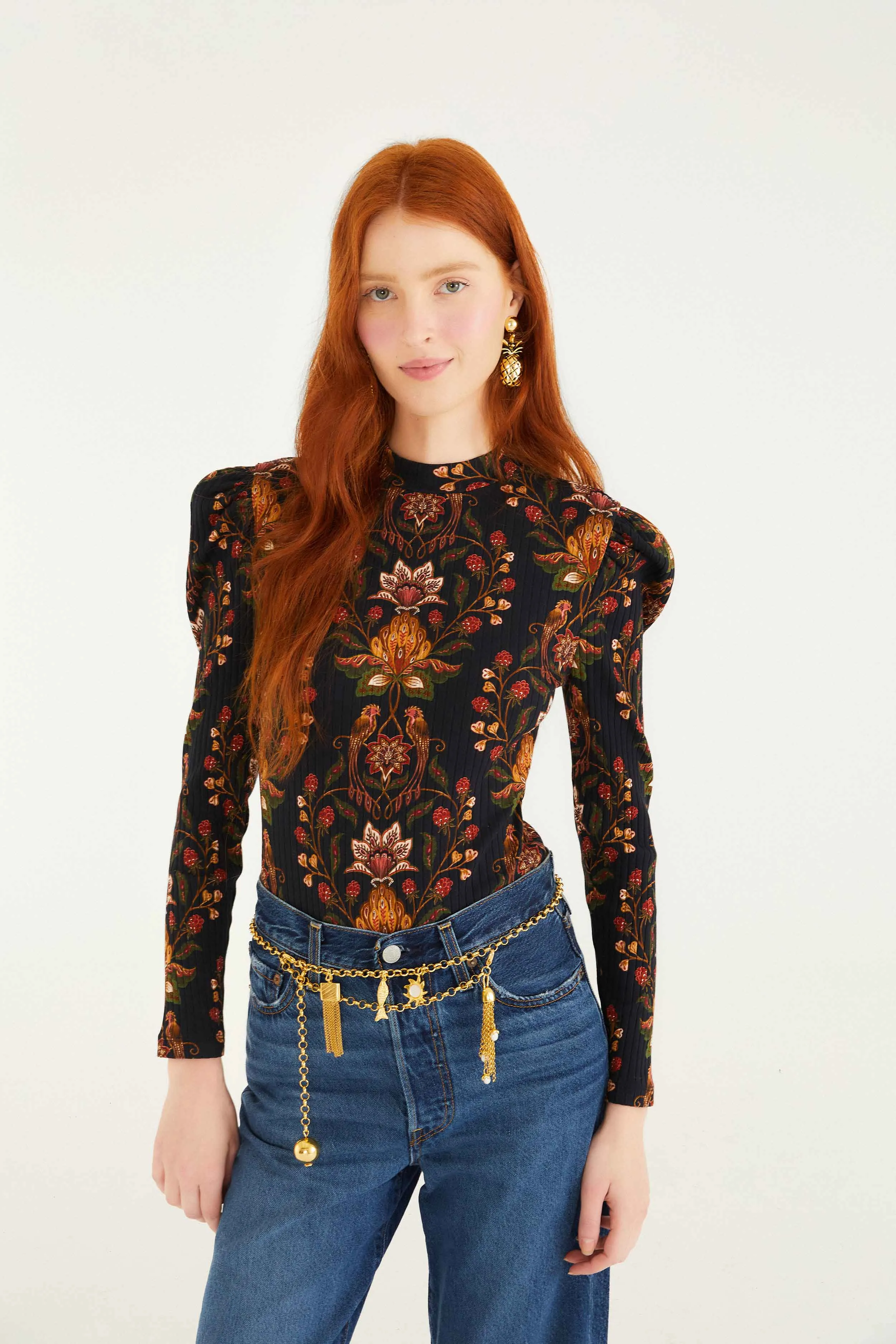 Black Berry Garden Organic Cotton Bodysuit Night Club Active Luxury