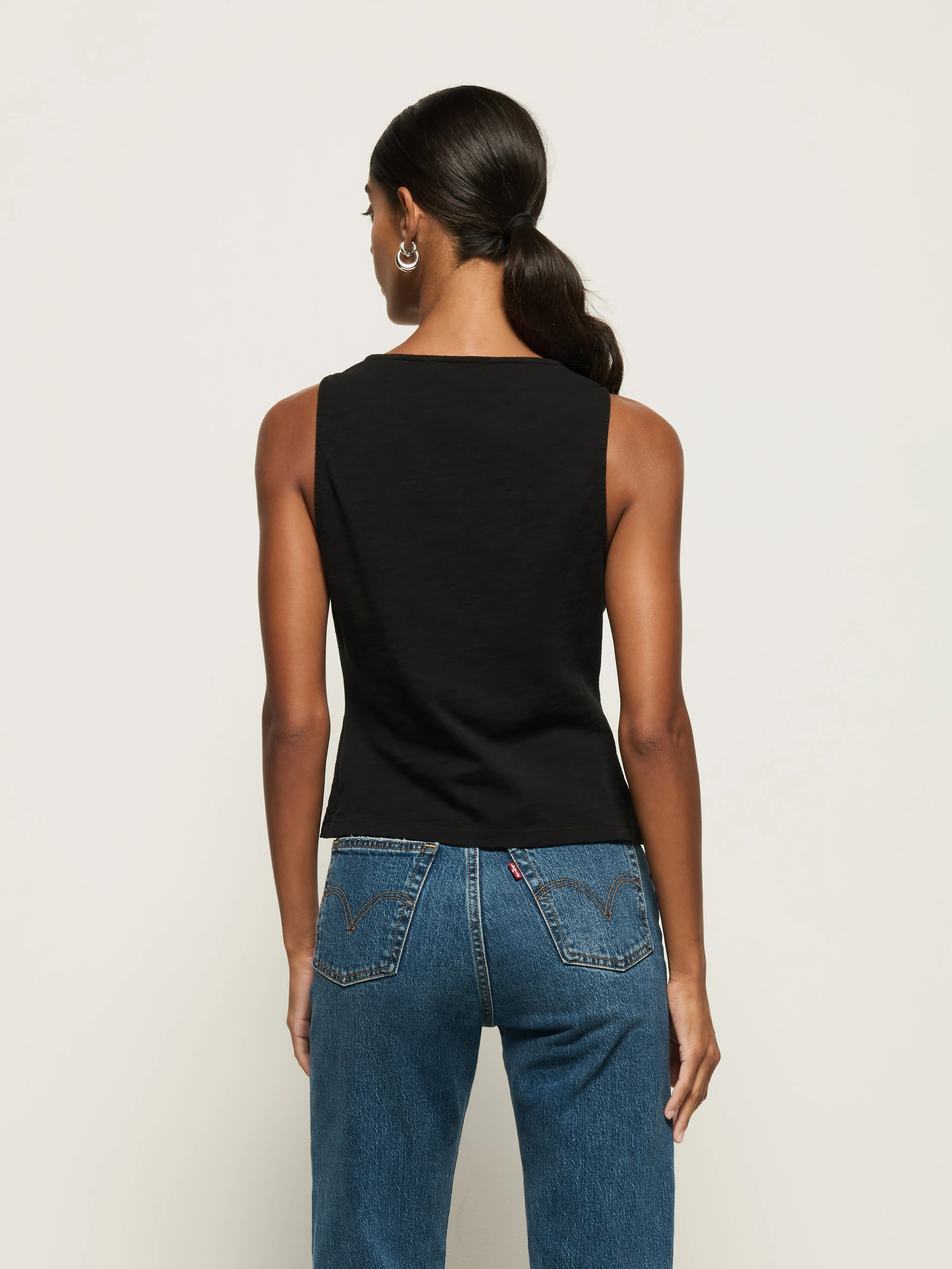 Terri Tie Tank American Ease Mediterranean Air