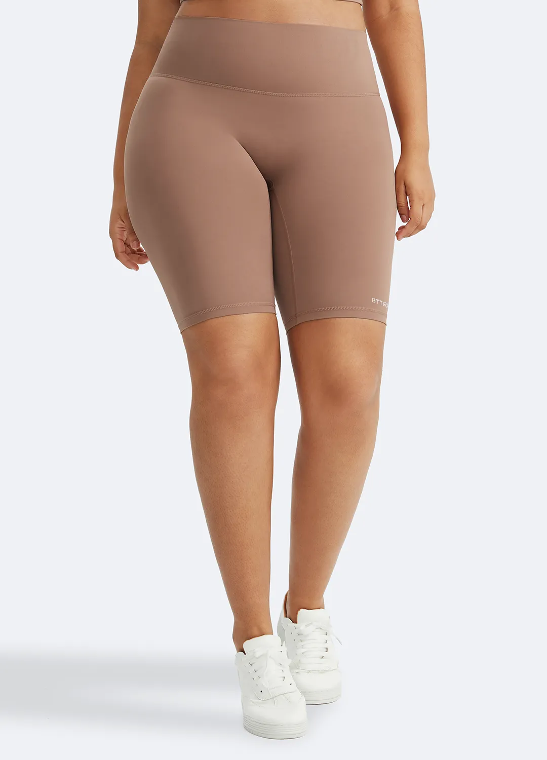 High-Waisted Shorts UV Protective Coating