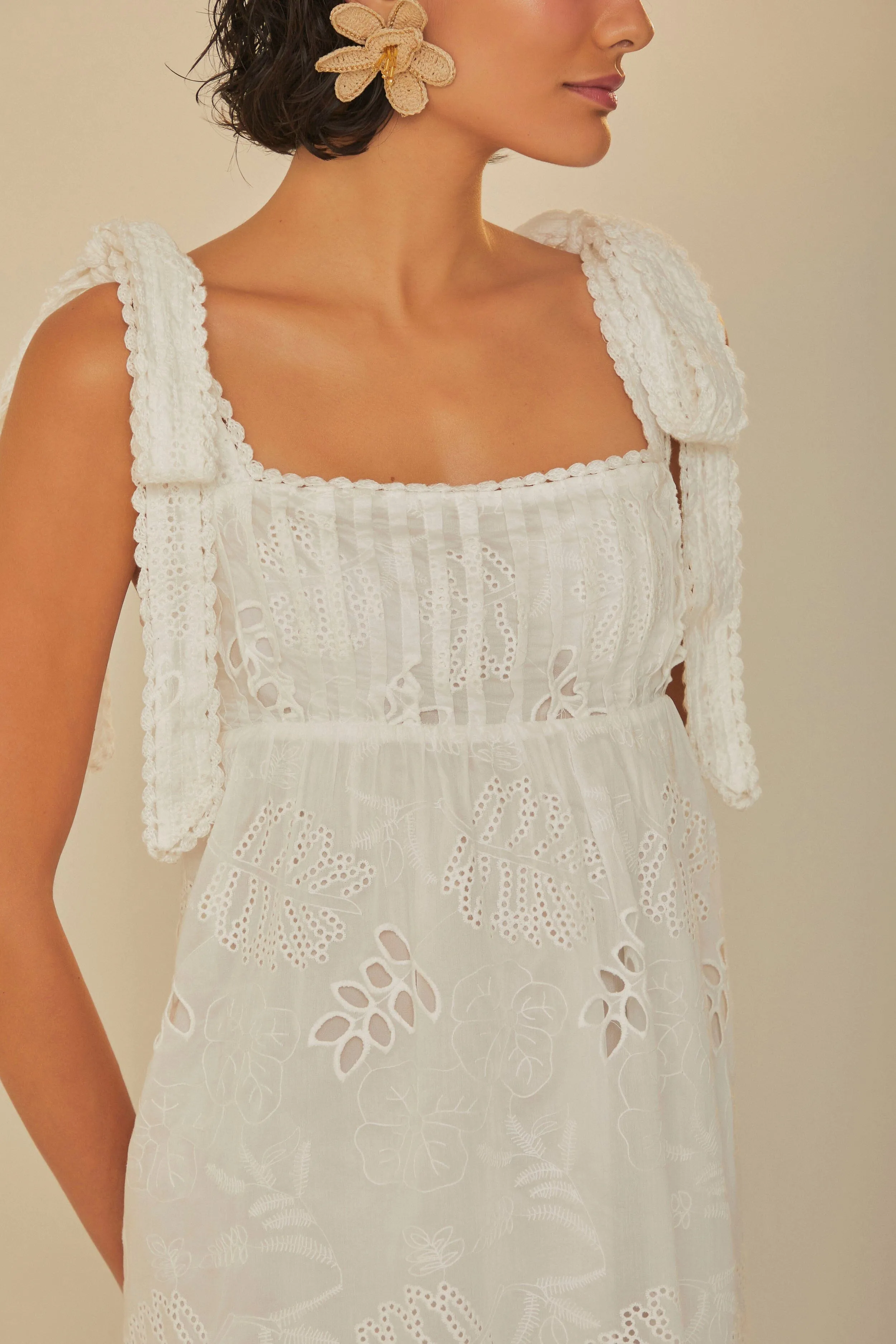 Off-White Midi Dress Alley View