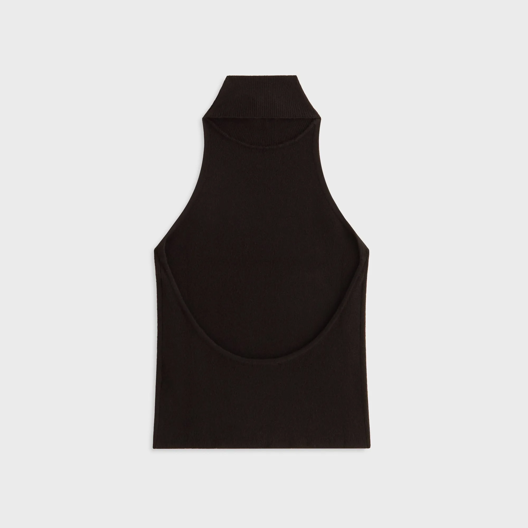 high intensity conflict Expandable Kith Women Jaden Halter Sweater Tank - Black