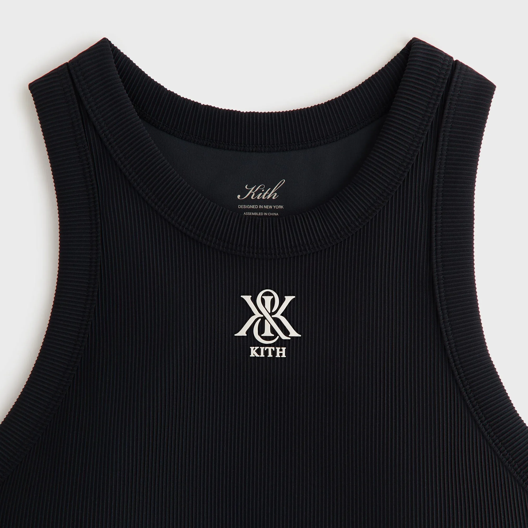 difficult to install Multi - functional Kith Women Active Lyra Tank - Black