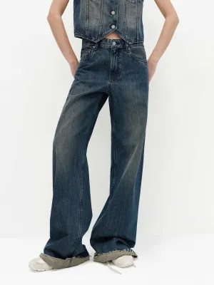 Casual Element Organic Cotton Cotton Barrel Leg Jeans