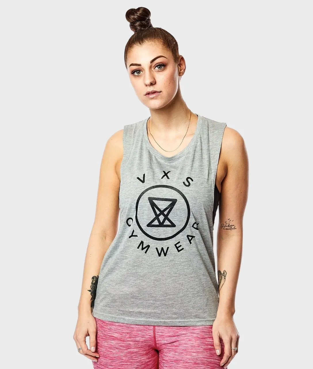 MachineWashable Fabric Logo Sleeveless