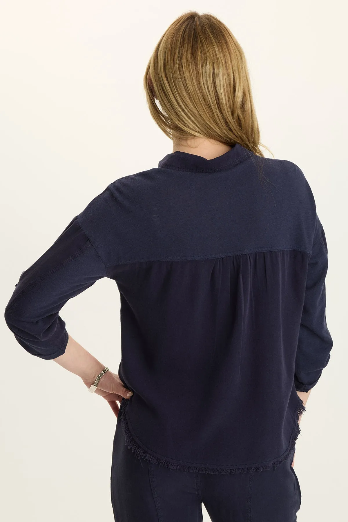 SnagResistant Weave Knapp Twill Utility Button-up
