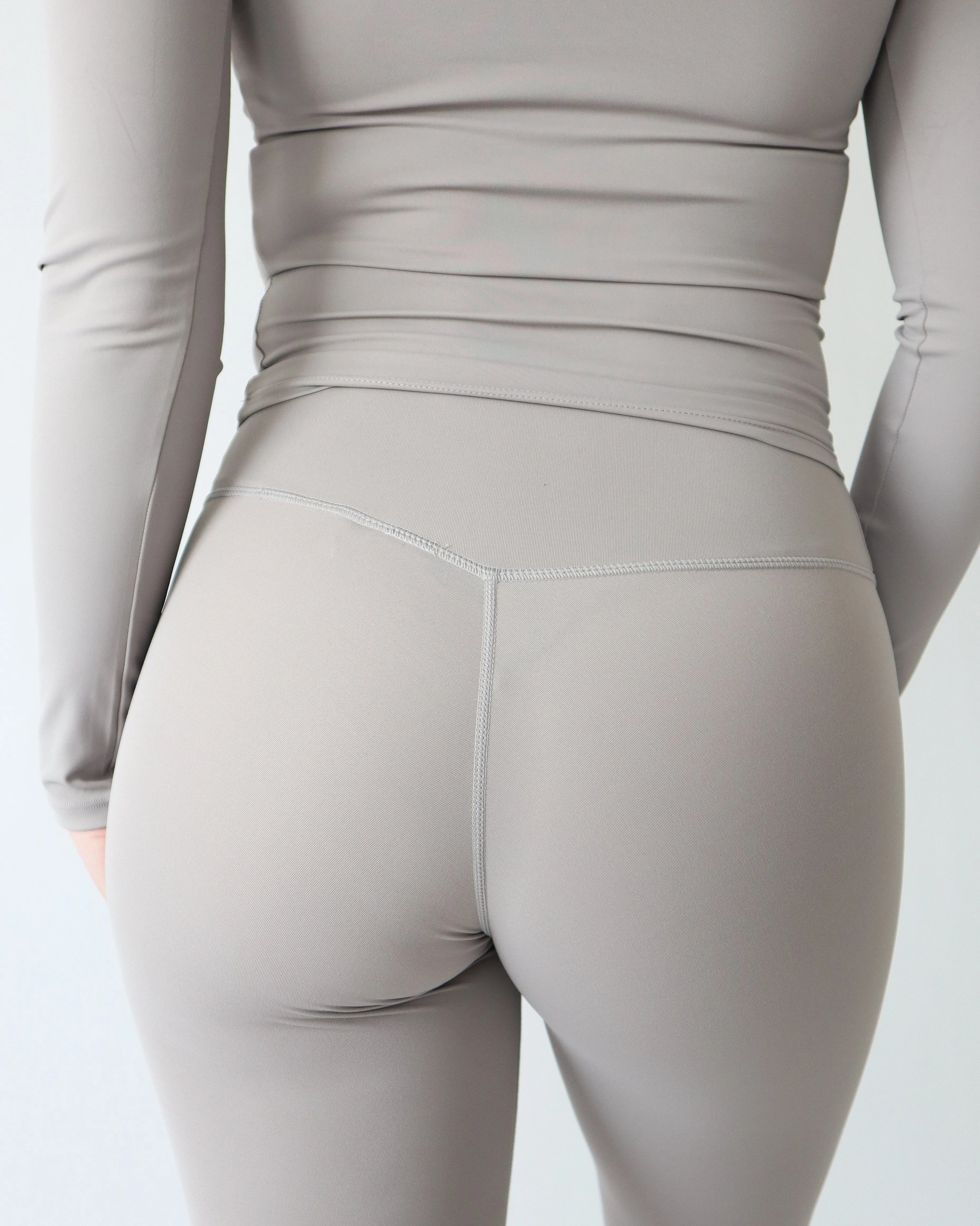 Reflective Logo Detail Adapt Leggings - Ash