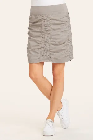 Lightweight Construction WrinkleResistant Fabric The Trace Skirt