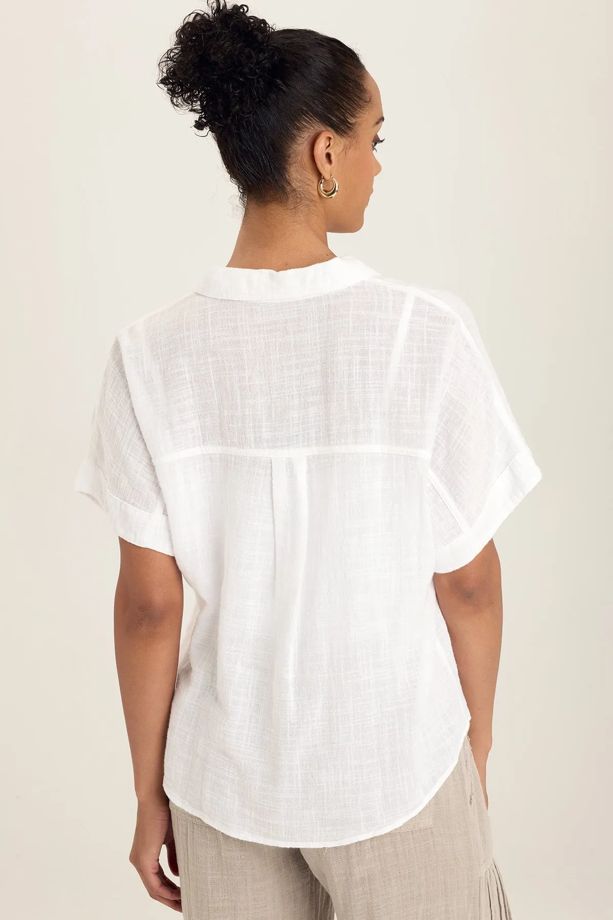 Gauze Teagan Tie Top QuickDryTechnology Durable Reinforcements
