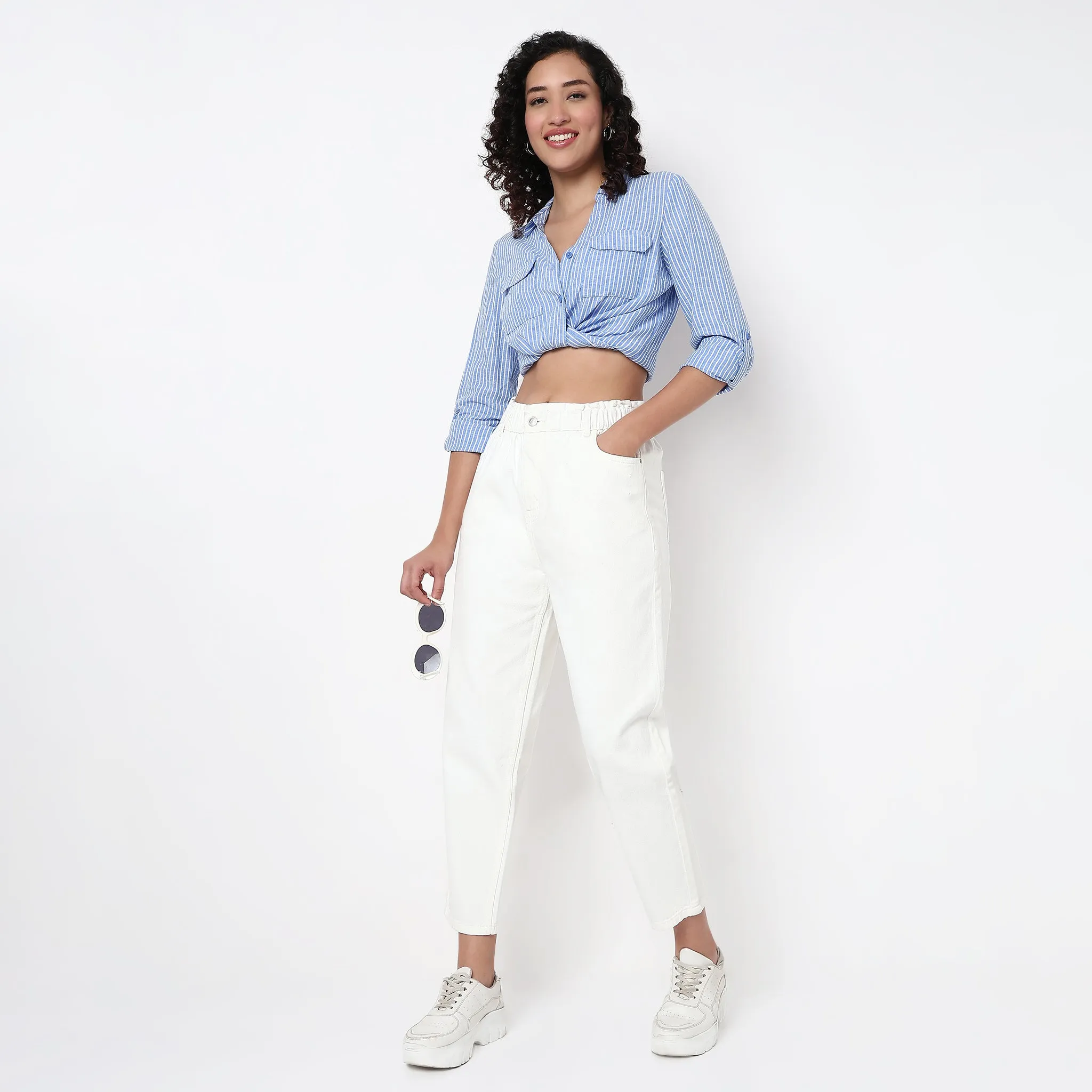 SU Jeans? - Slouch Fit High Rise Jeans **Most Popular** Desert Heat