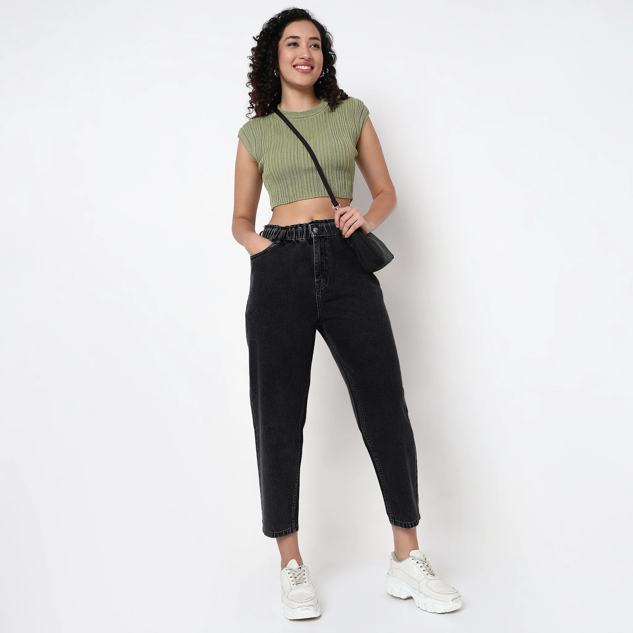 SU Jeans? - Slouch Fit High Rise Jeans **Most Popular** Senior Ease
