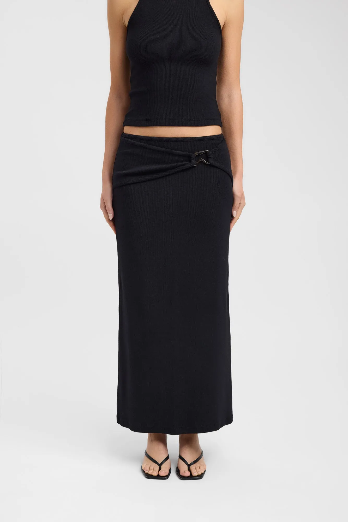 Casper Maxi Skirt Light Outfit