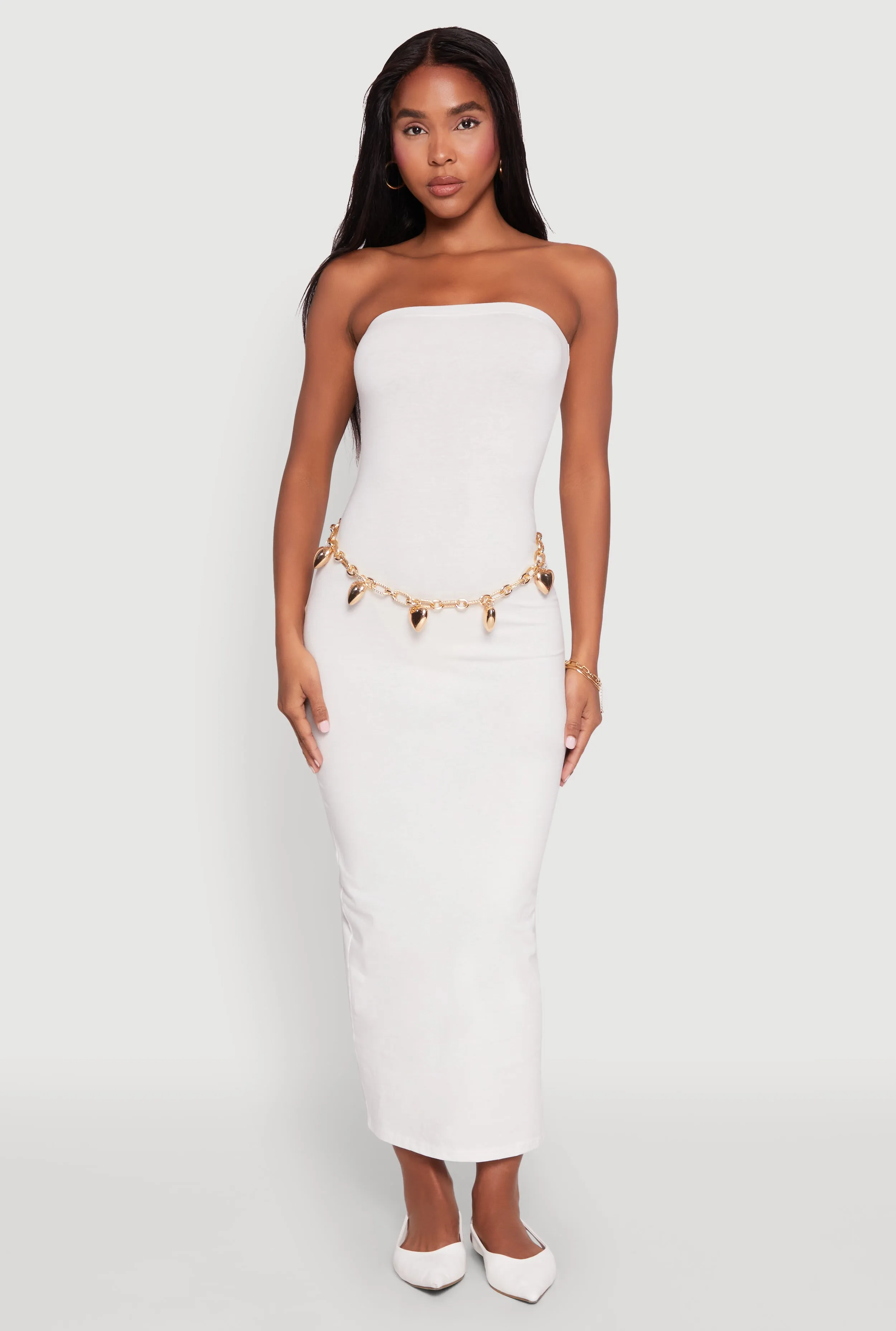 Sand Path Daisy Maxi Tube Dress